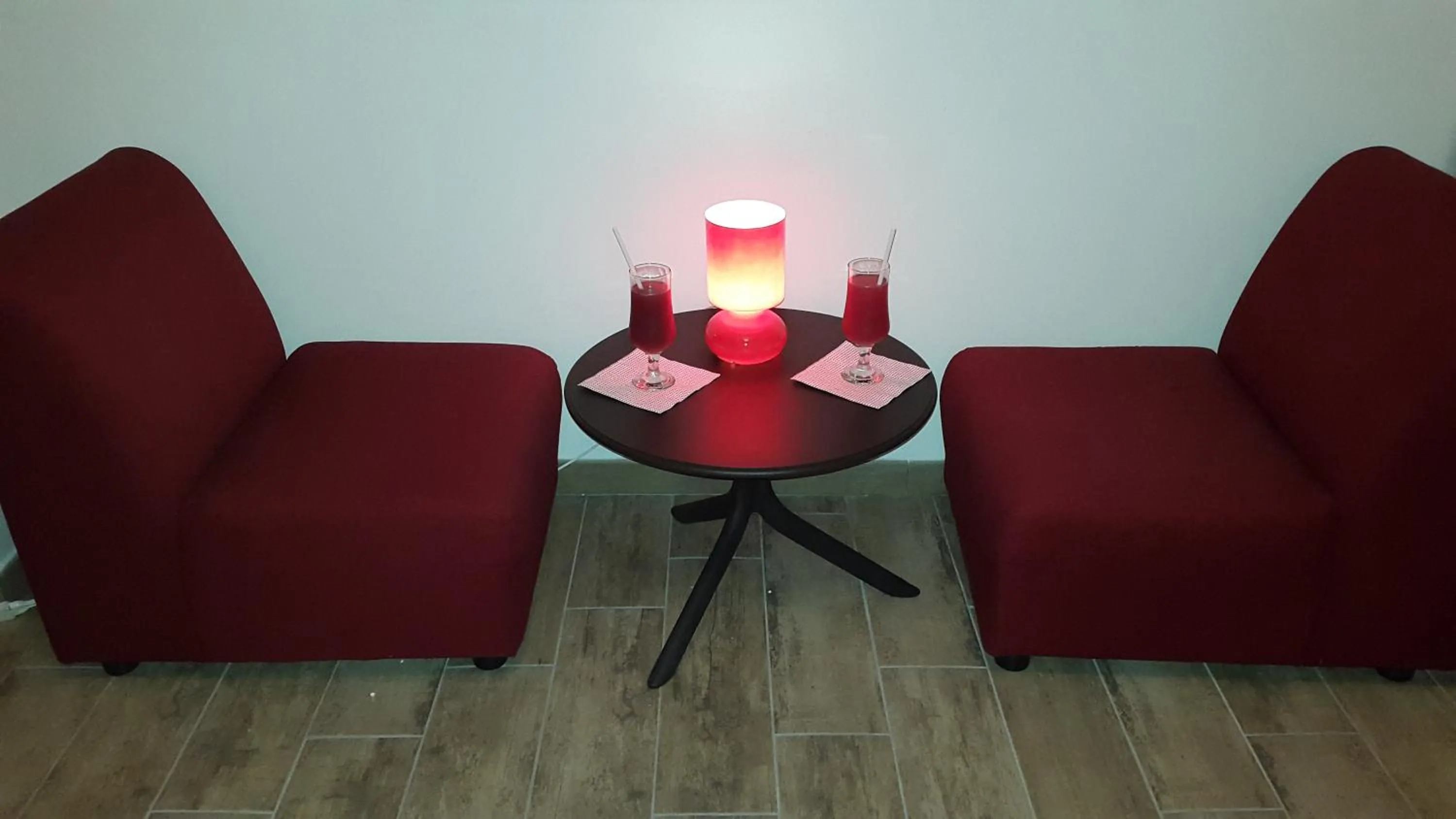 Seating area in B&B Villa Jonica