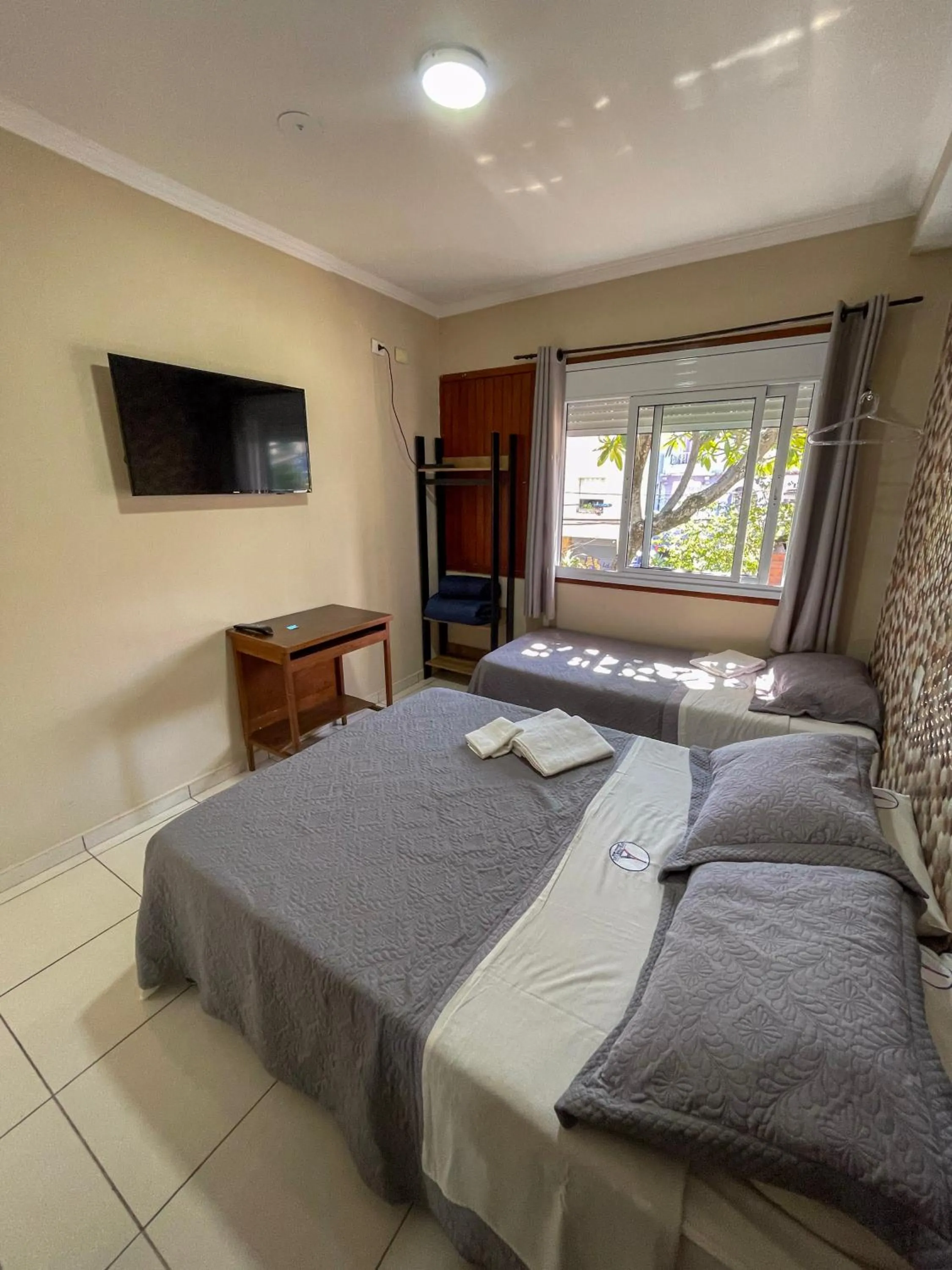 Bed in Pousada dos Franceses