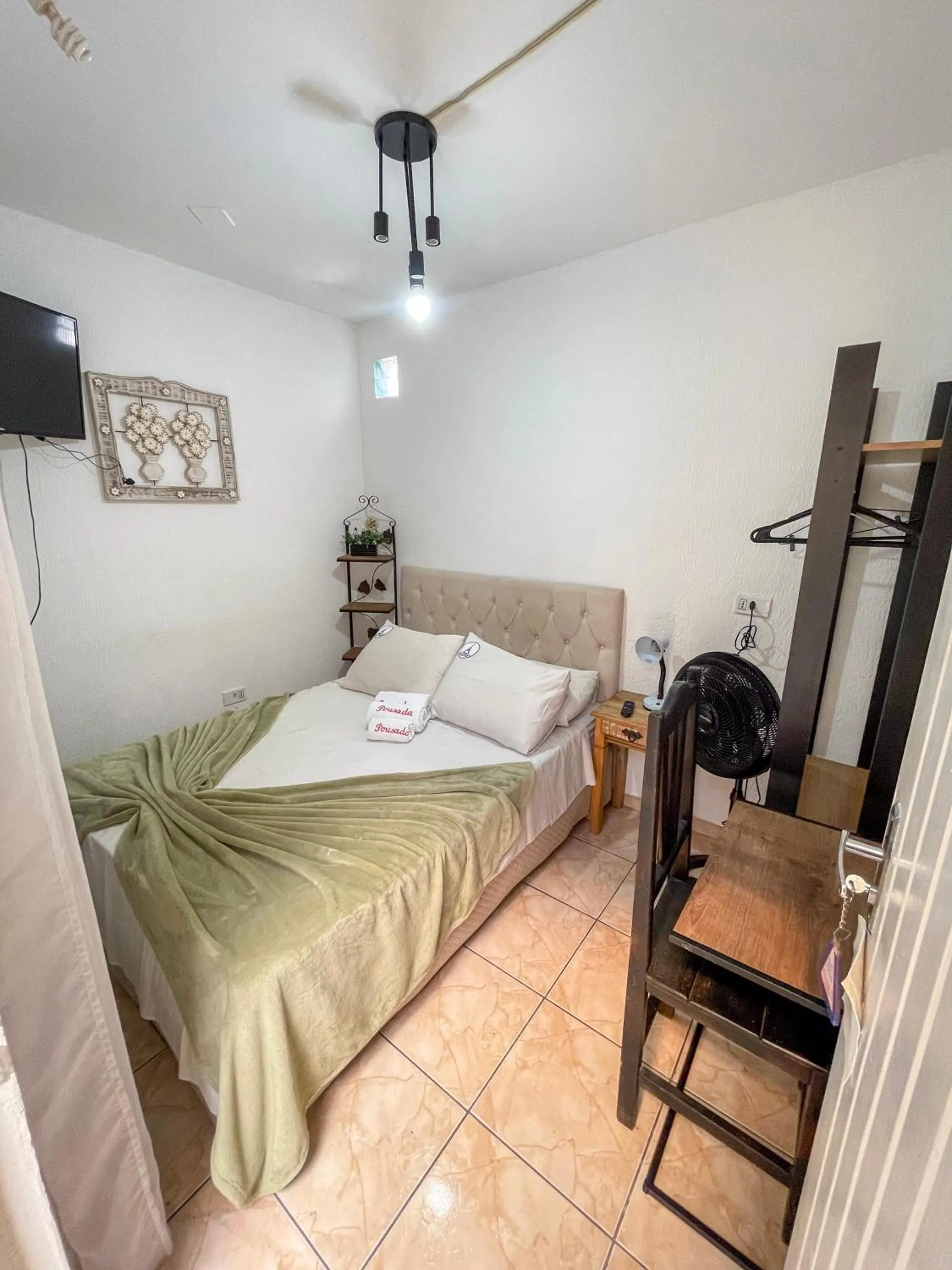 Bed in Pousada dos Franceses