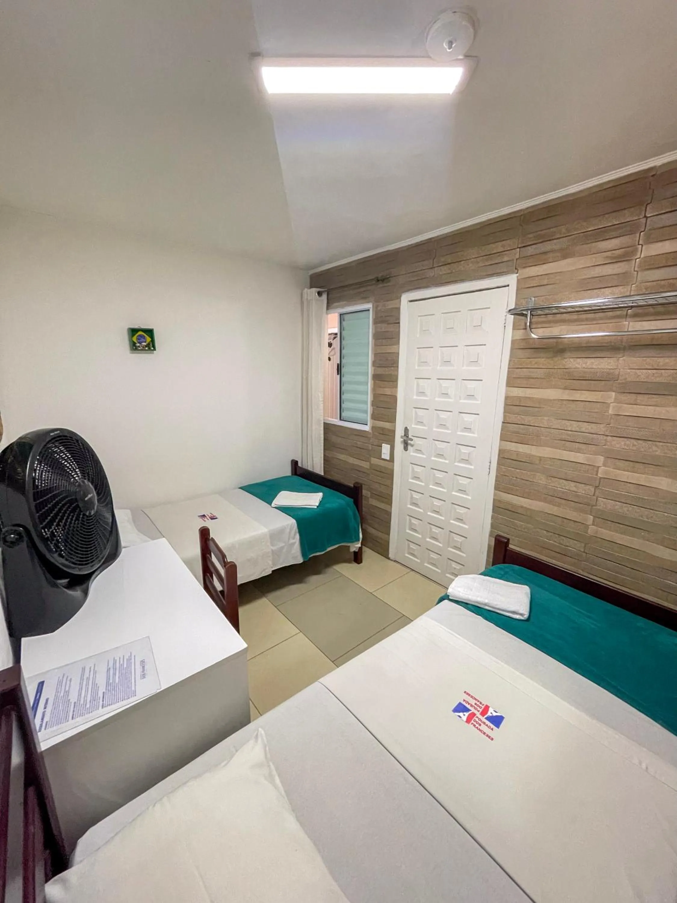 Bed in Pousada dos Franceses