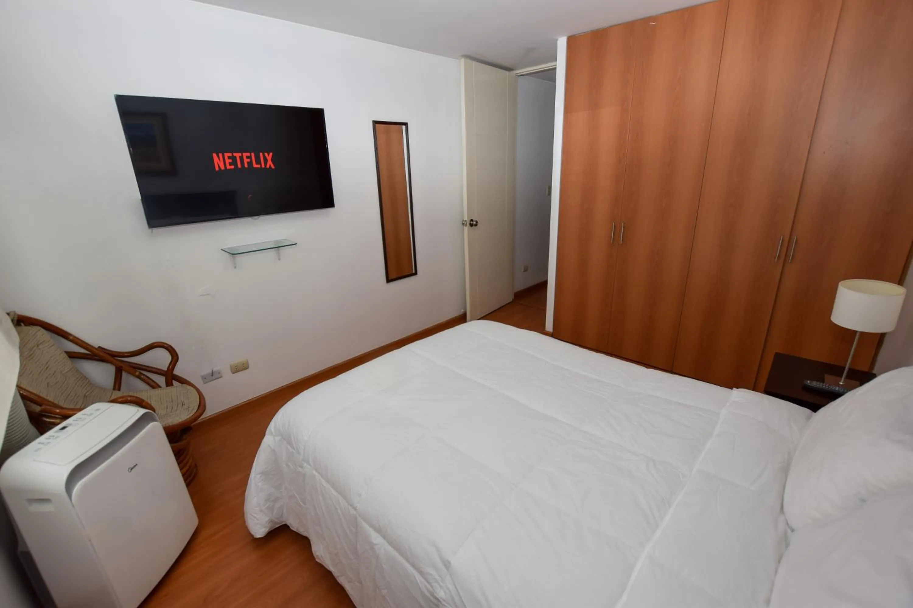 Bedroom, Bed in Miraflores Apartments 109 Tejada Ave by Private Host