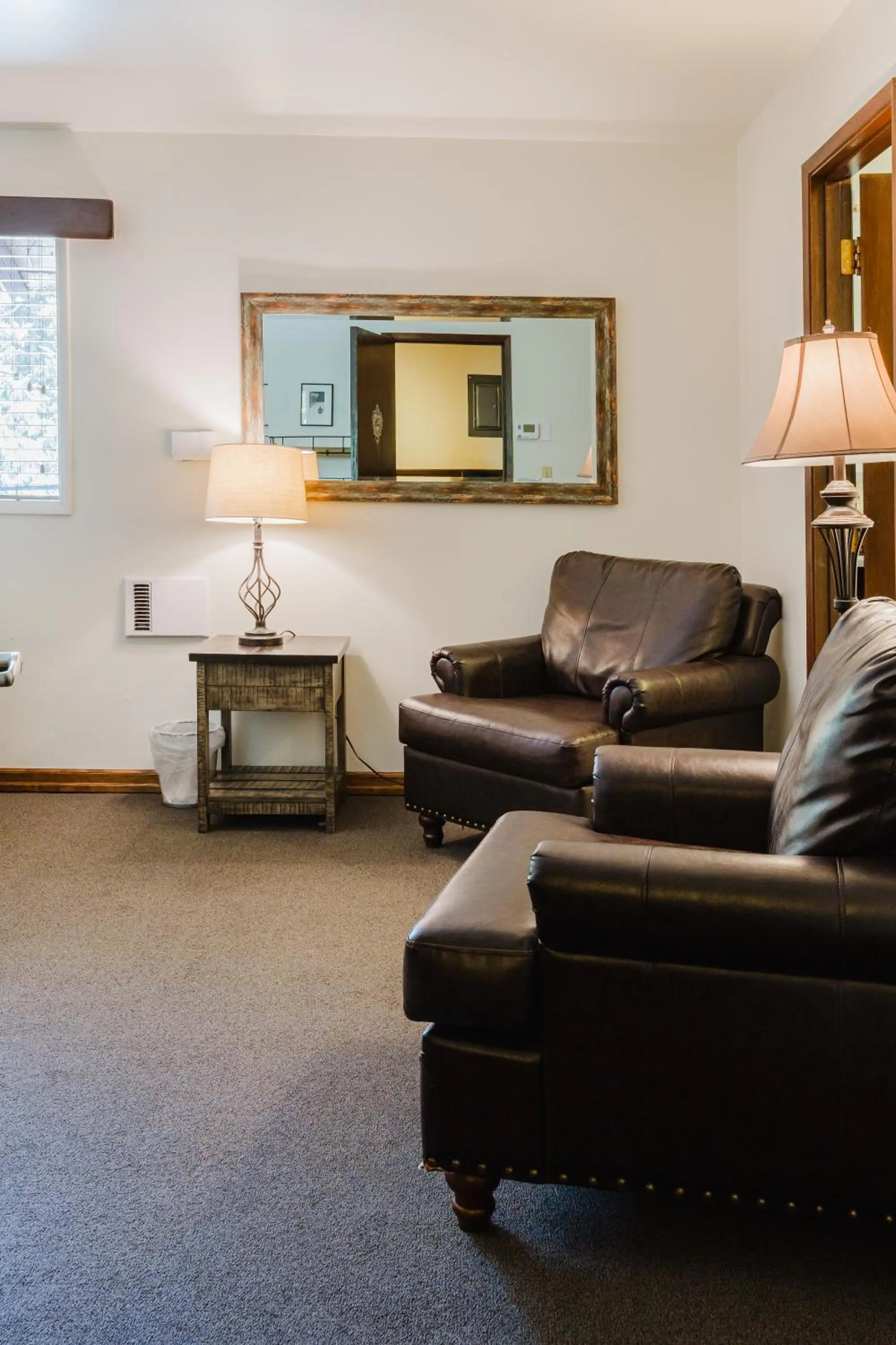 Seating area in Crystal Mountain Hotels