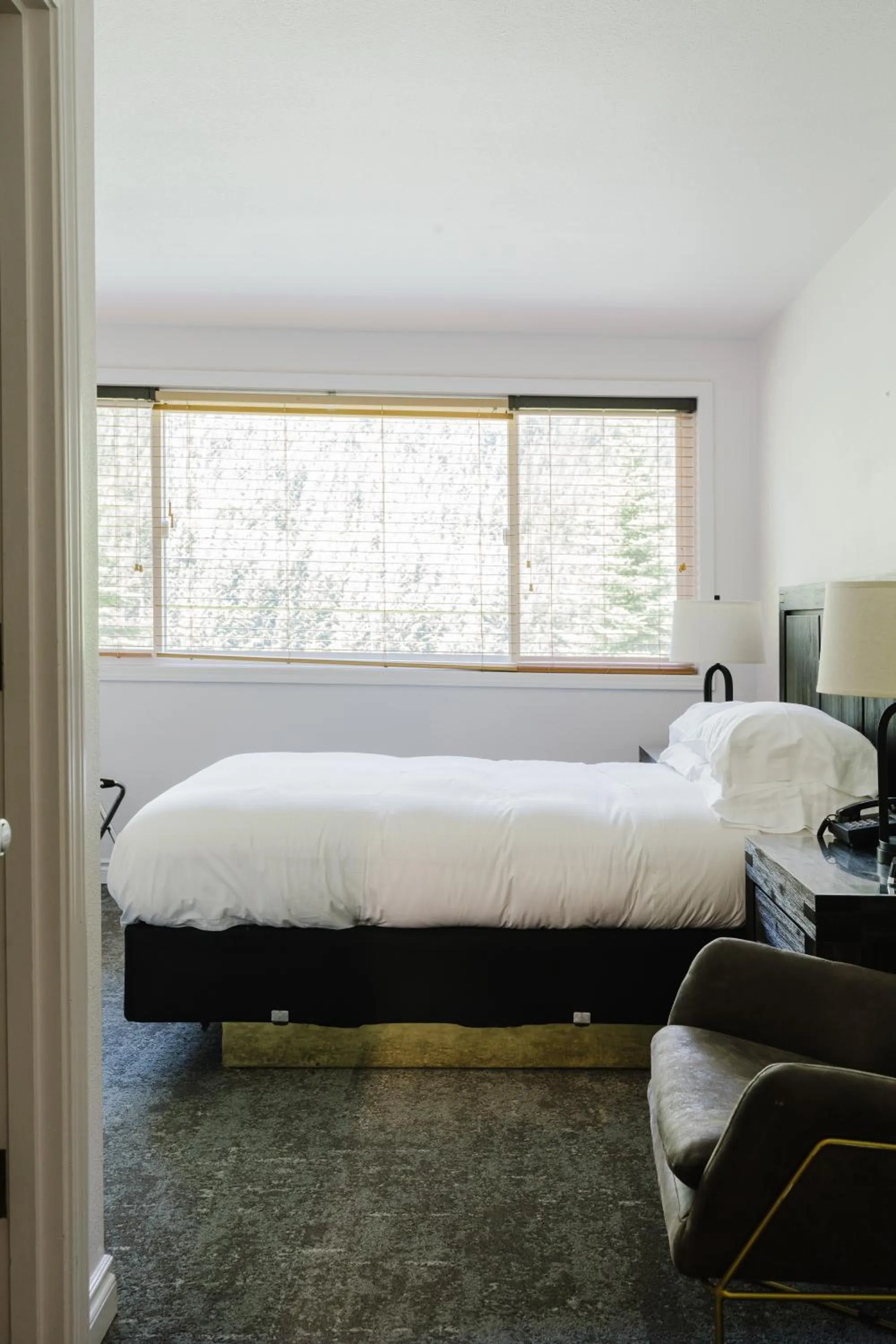 Bed in Crystal Mountain Hotels