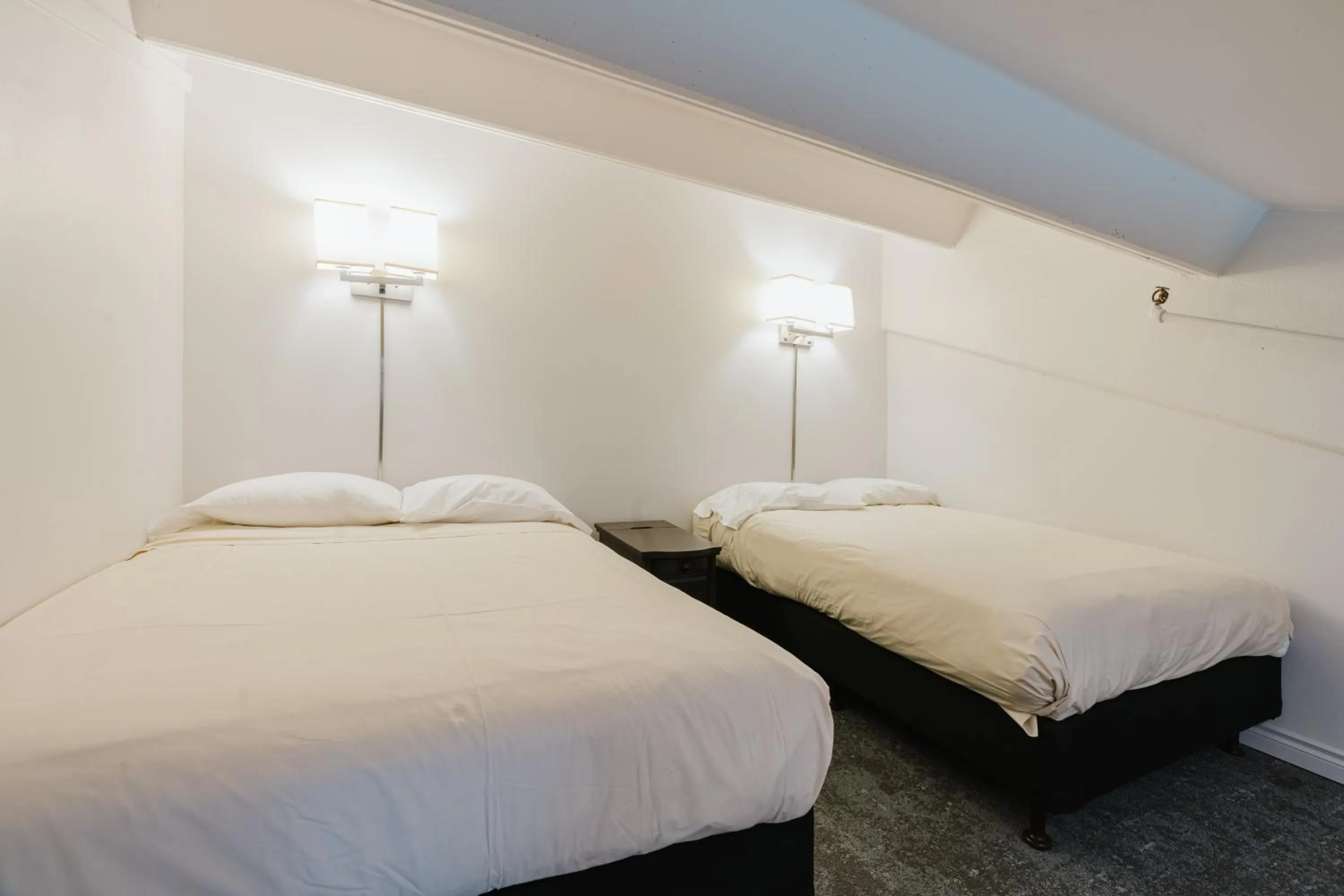 Bed in Crystal Mountain Hotels