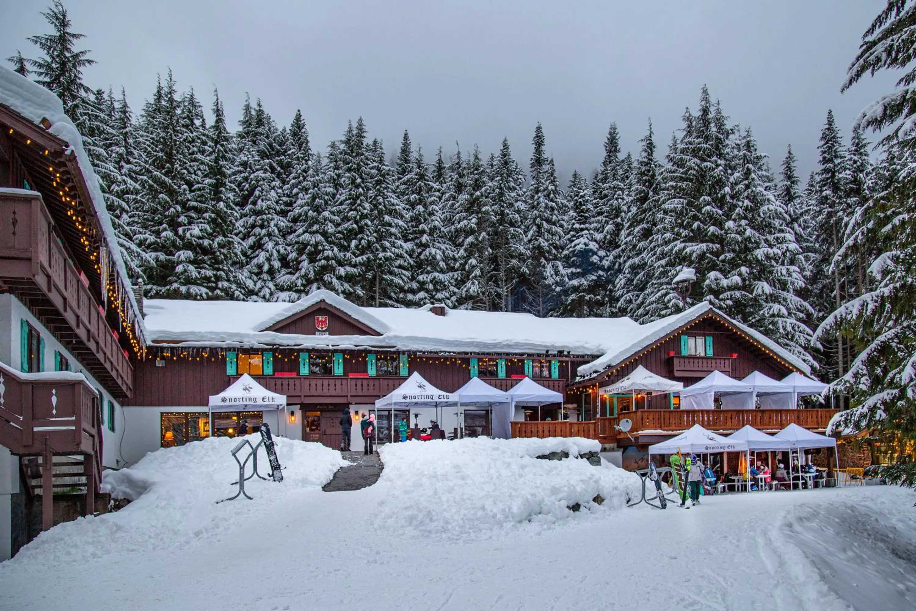 Property building in Crystal Mountain Hotels