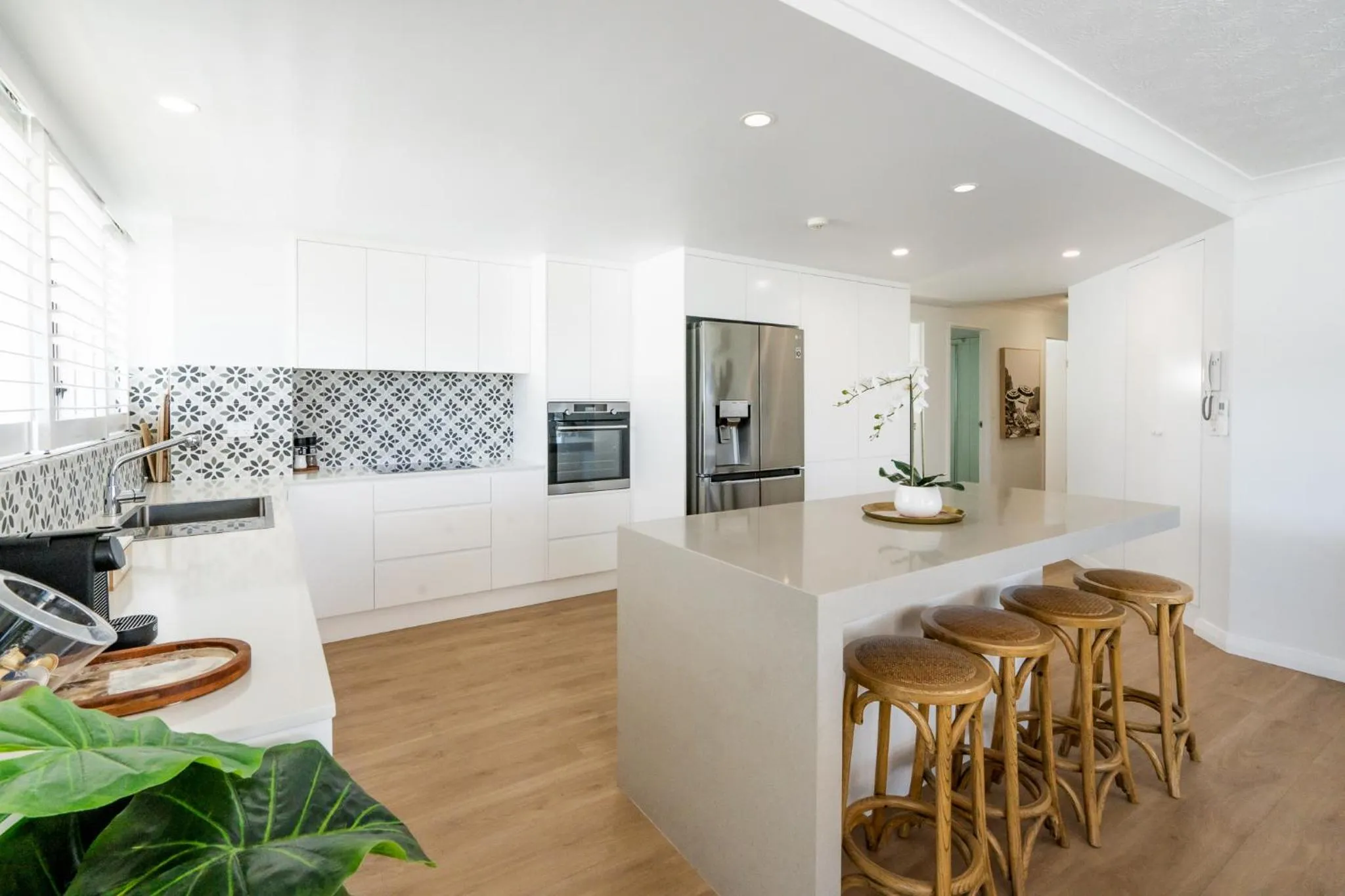 kitchen in Cashelmara Beachfront Apartments