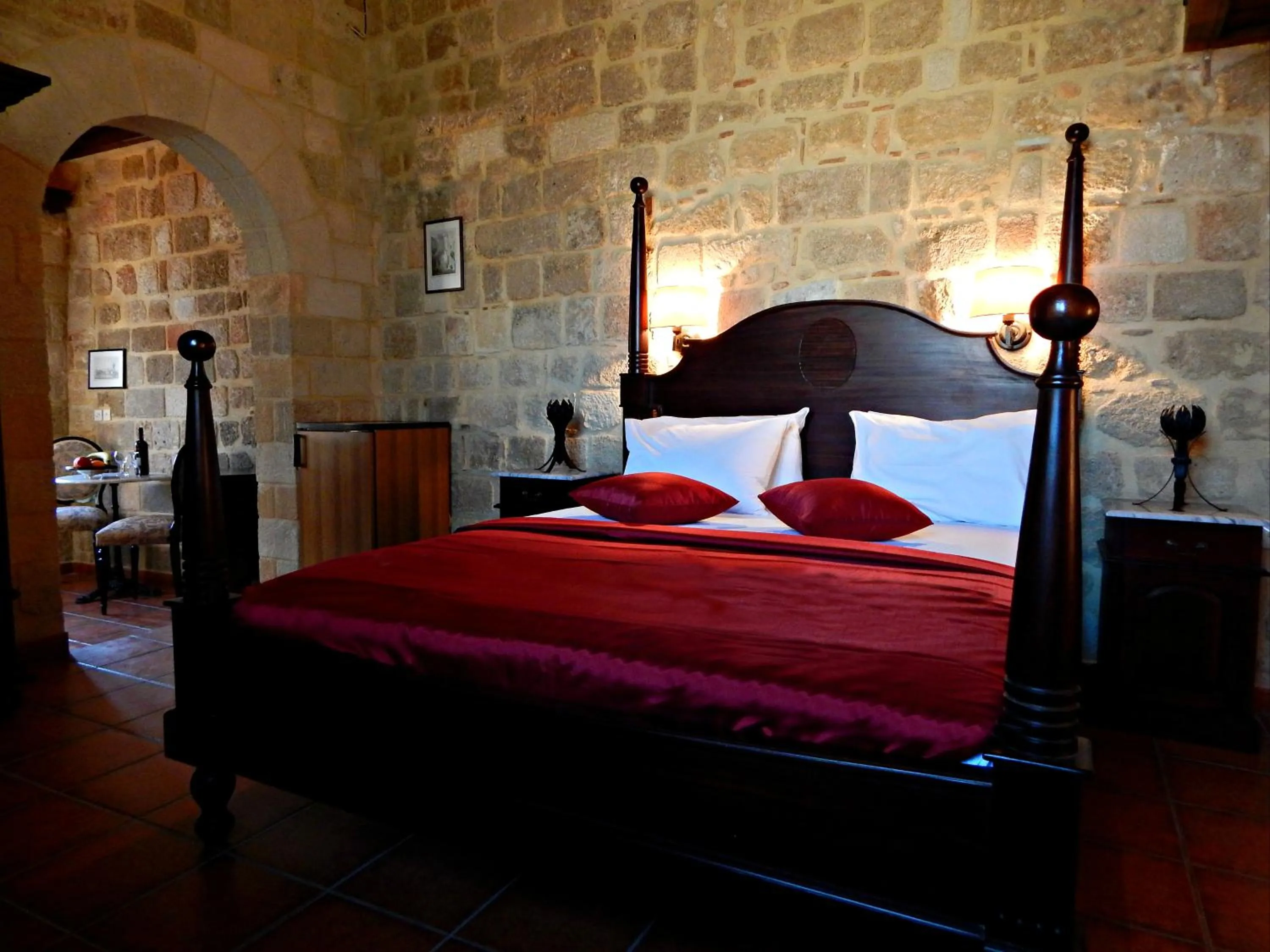 Bedroom, Bed in S.Nikolis' Historic Boutique Hotel