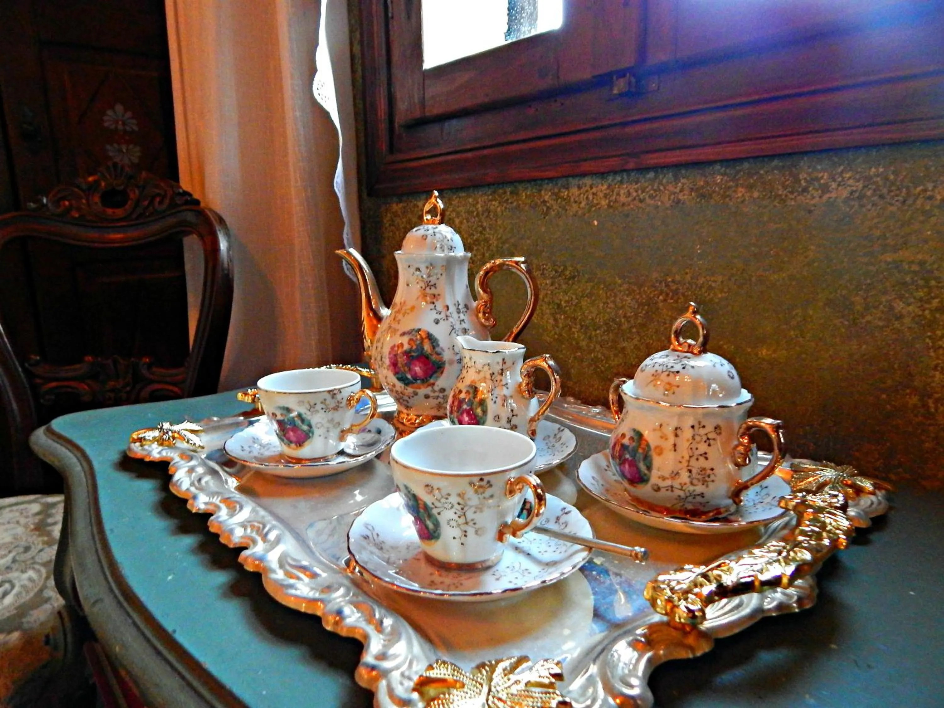 Decorative detail in S.Nikolis' Historic Boutique Hotel