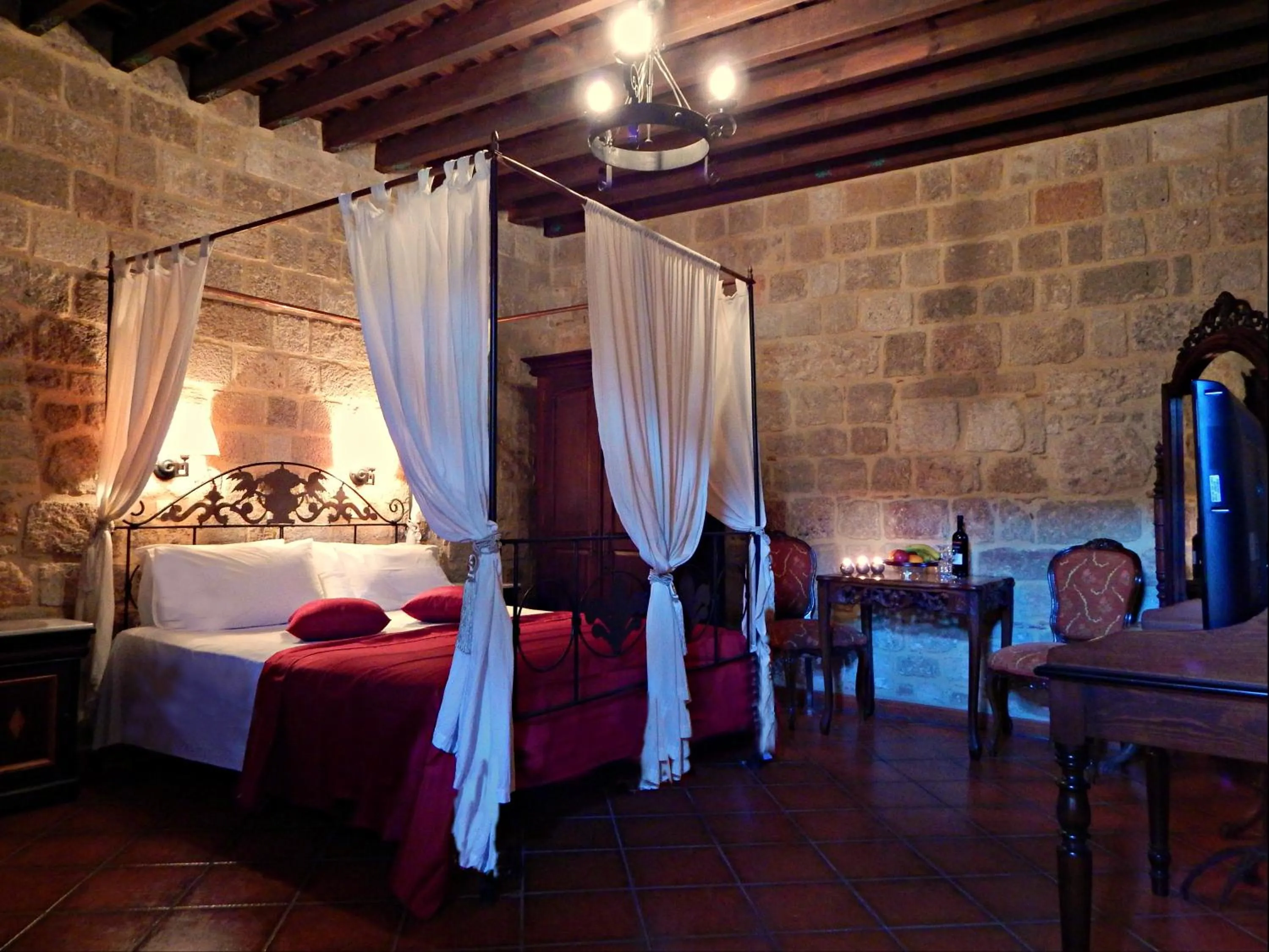 Bedroom, Bed in S.Nikolis' Historic Boutique Hotel