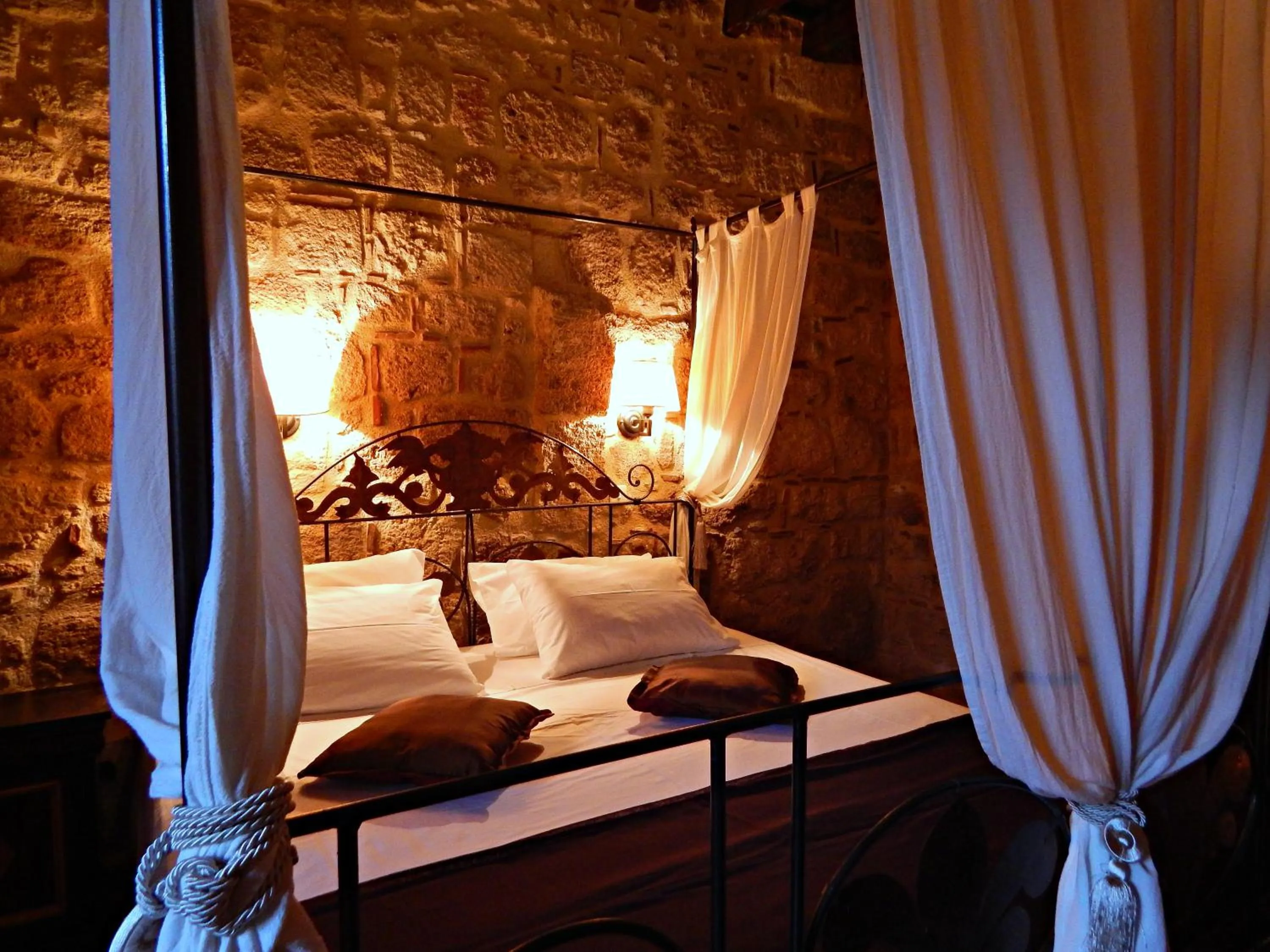 Bedroom, Bed in S.Nikolis' Historic Boutique Hotel