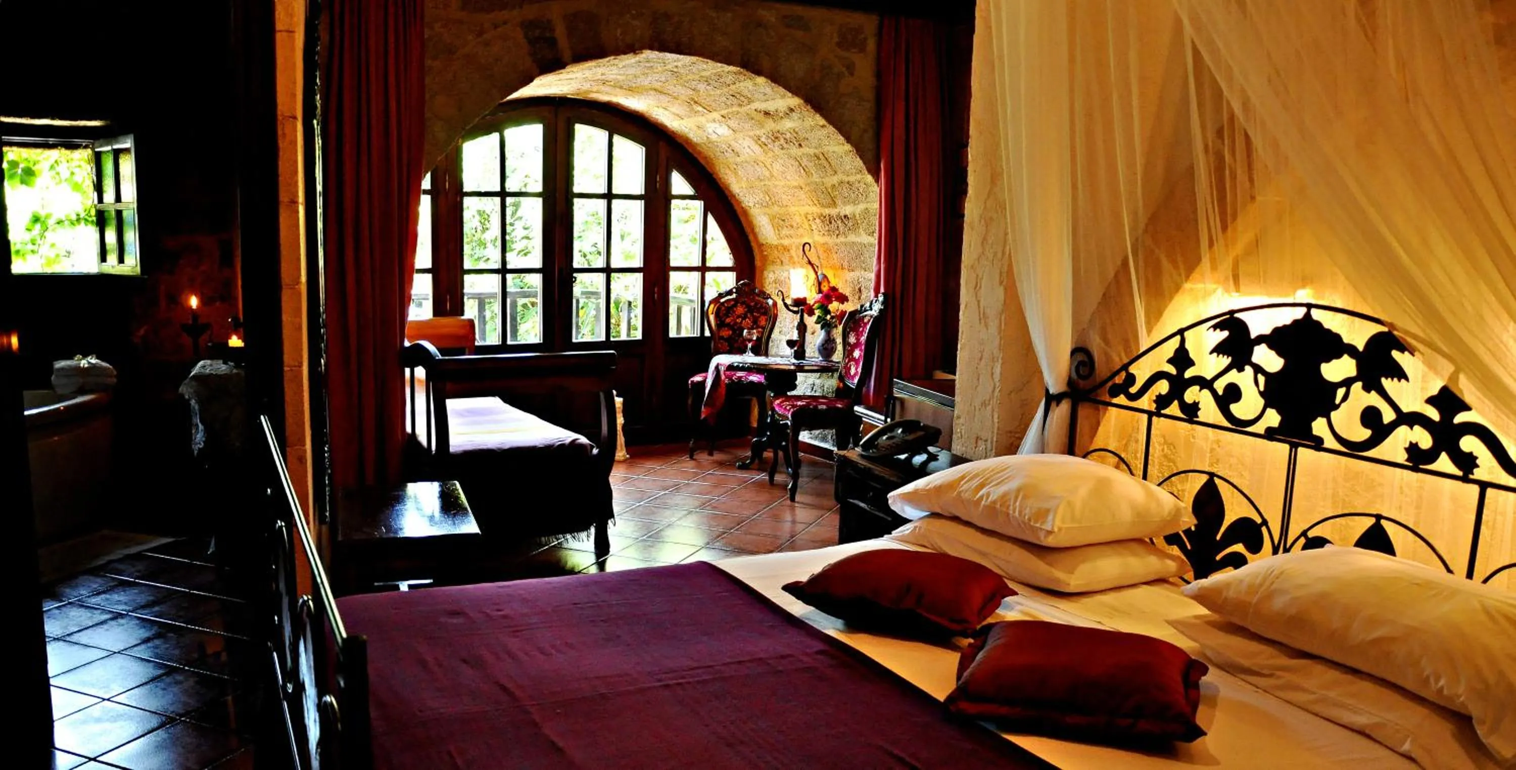 Photo of the whole room, Bed in S.Nikolis' Historic Boutique Hotel