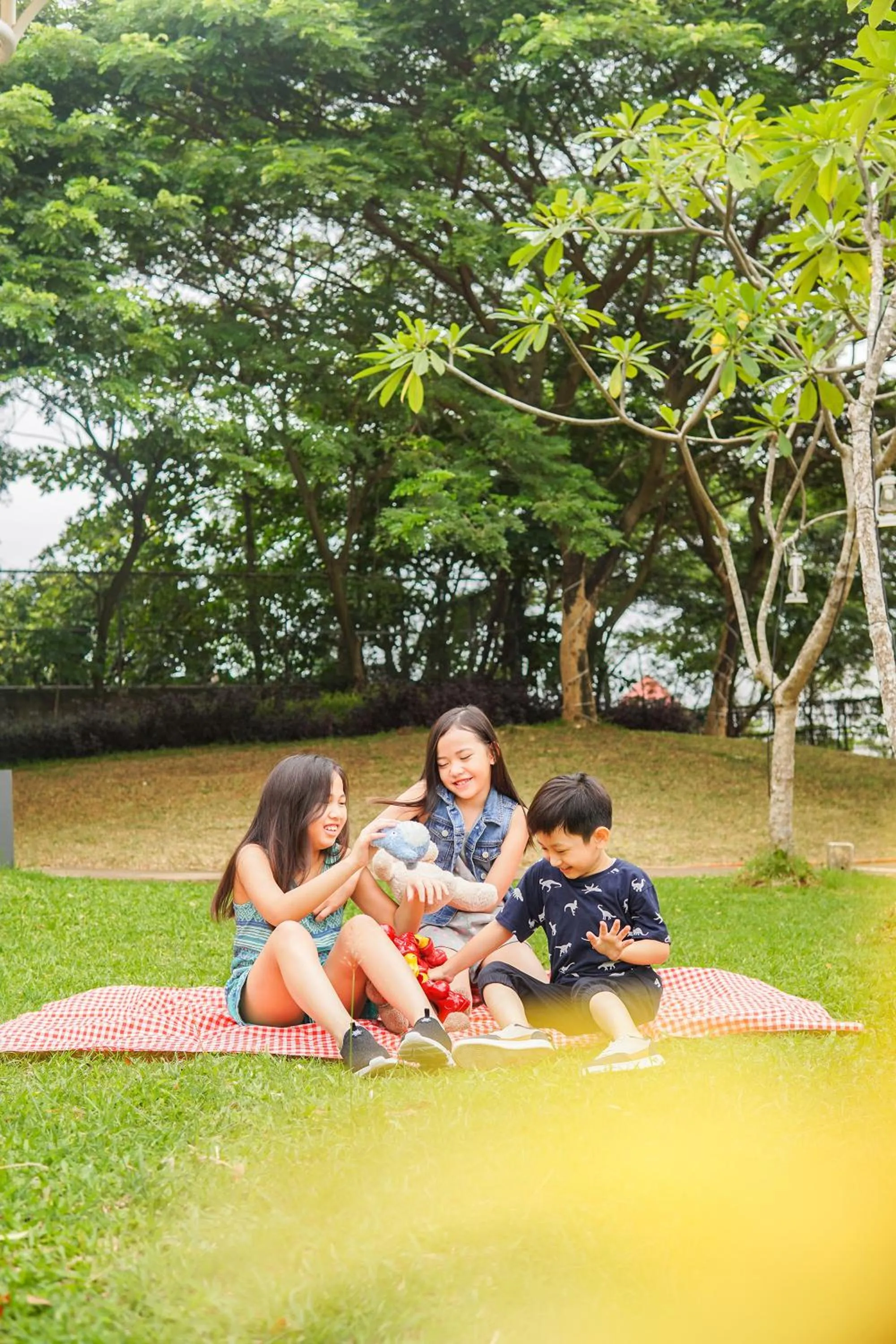 Garden in Front One Akshaya Hotel Karawang