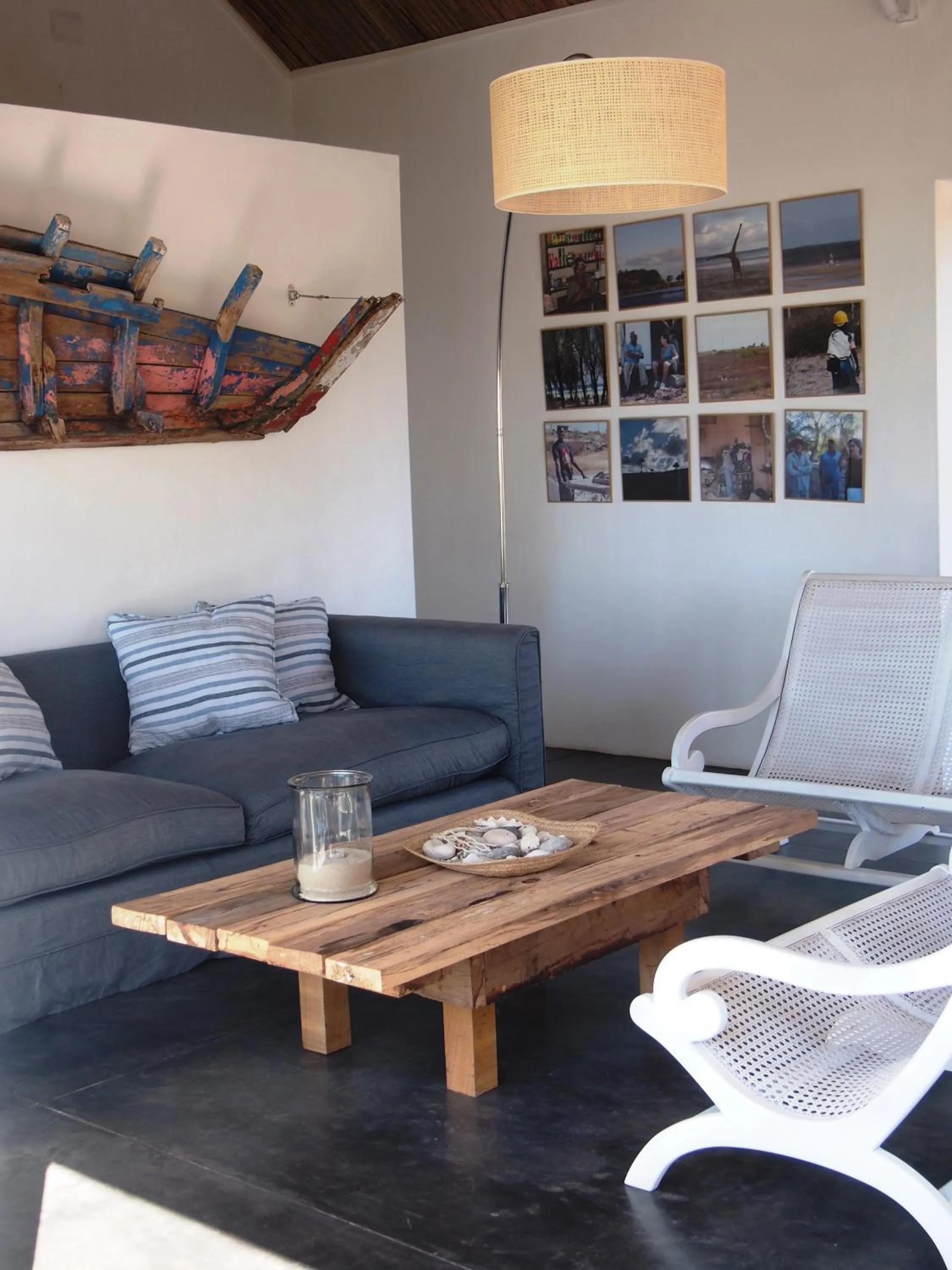 Living room in Bakwa Lodge