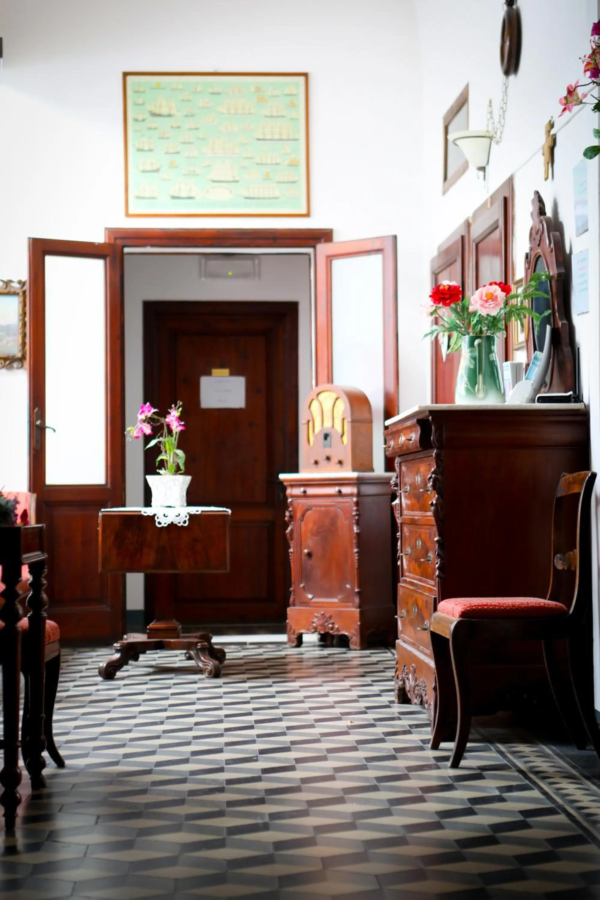 Lobby or reception in Albergo Pensione Bartoli