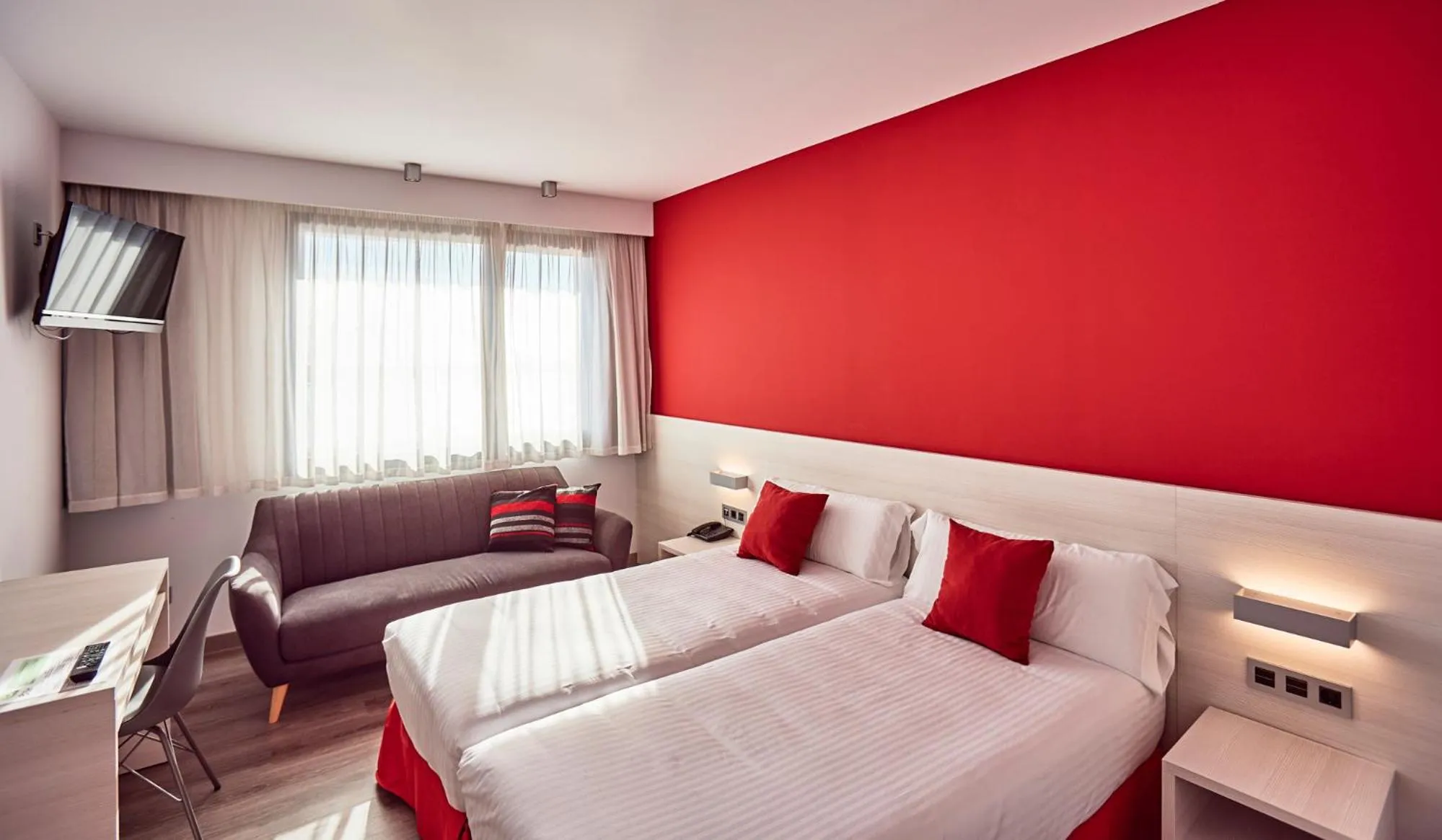 Bed in Hotel Julimar