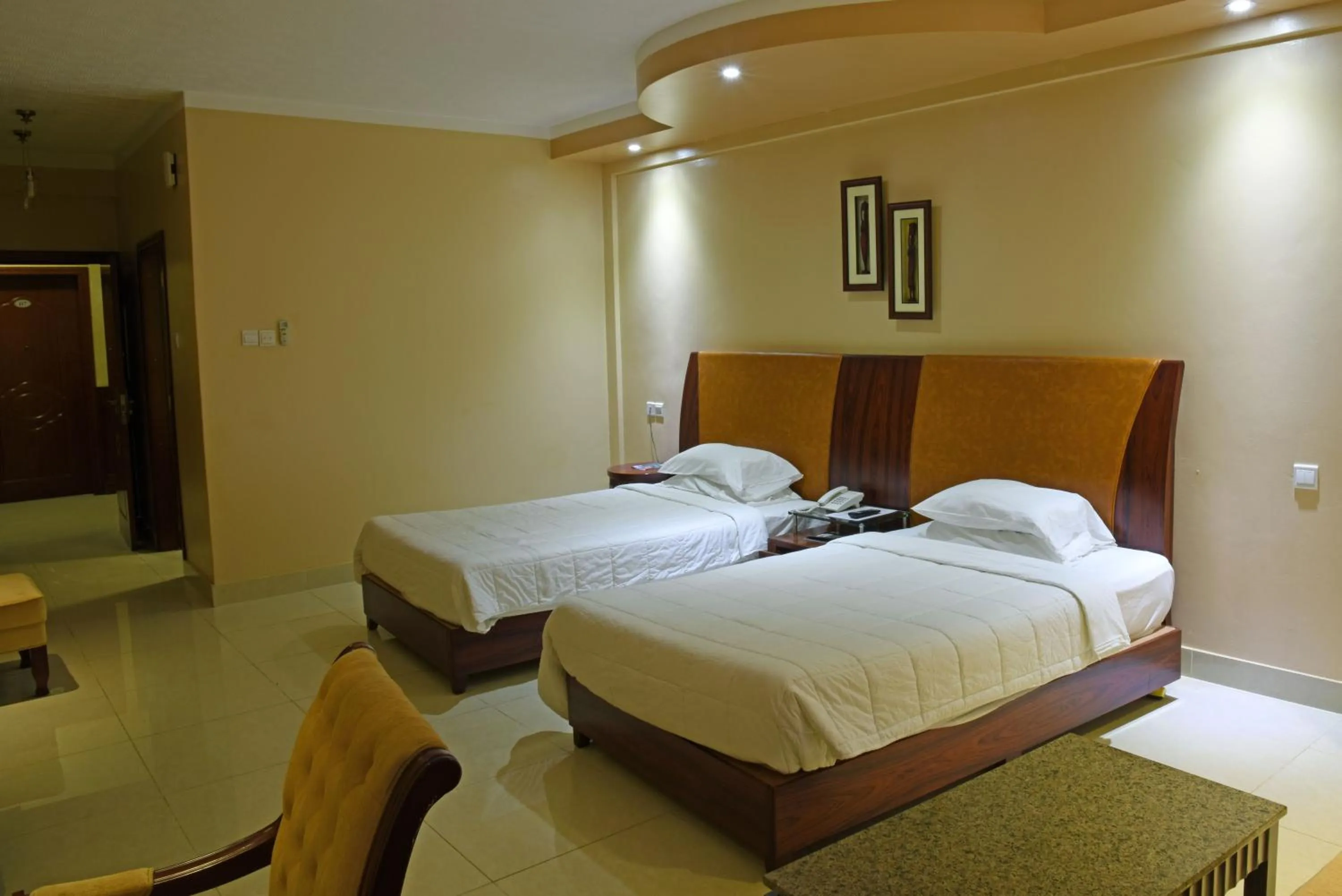 Bed in Imperial Golf View Hotel