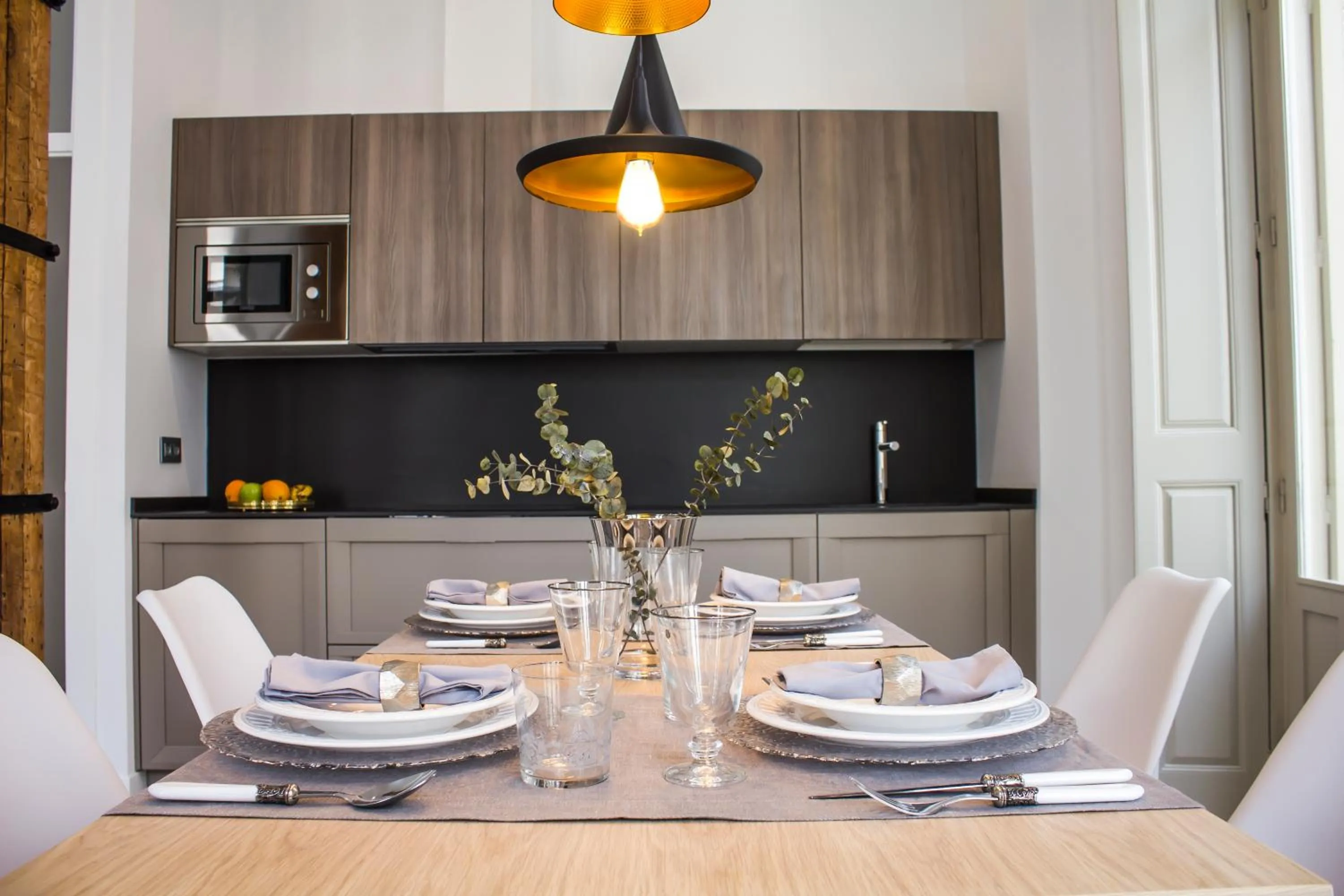 Dining area in iloftmalaga Premium Centro Histórico