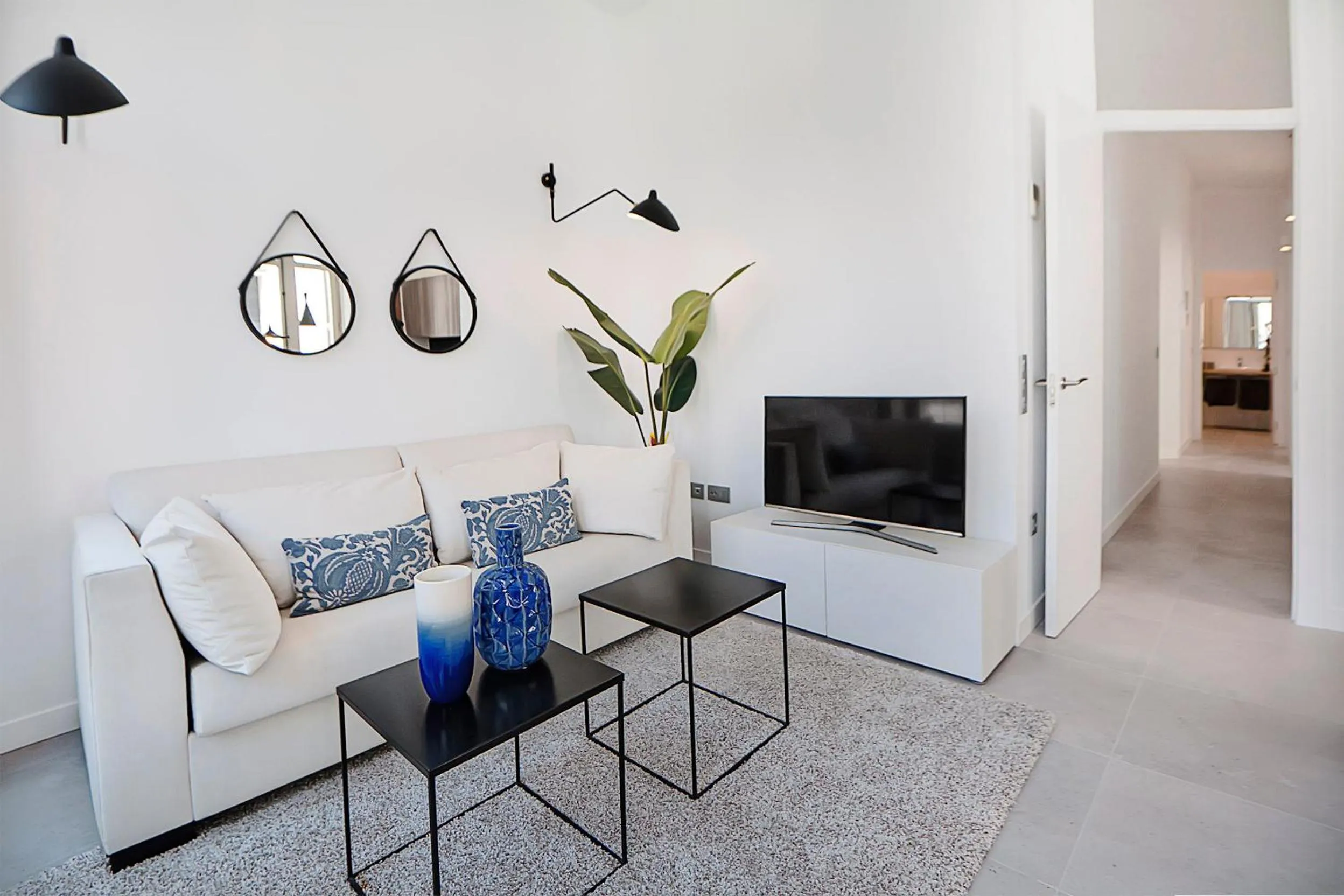 Living room in iloftmalaga Premium Centro Histórico