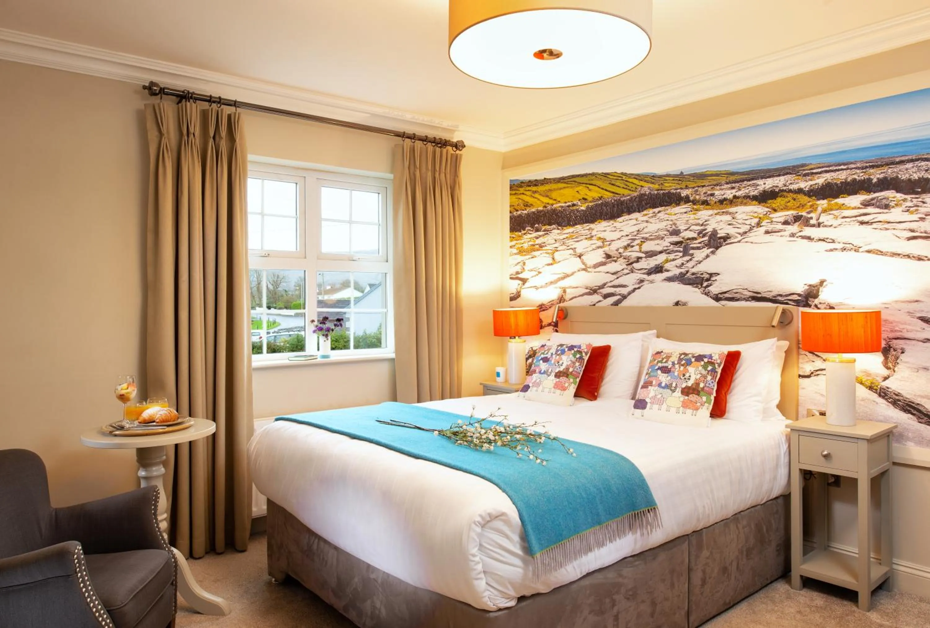 Bedroom, Bed in The Wild Atlantic Lodge