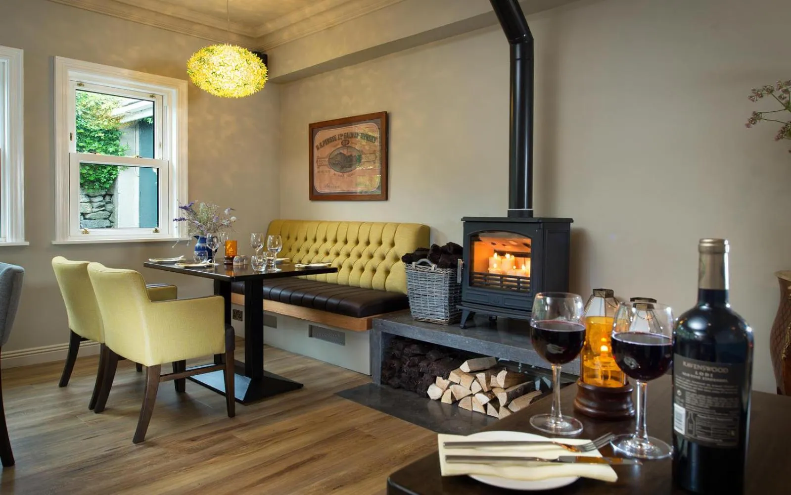 Restaurant/places to eat in The Wild Atlantic Lodge