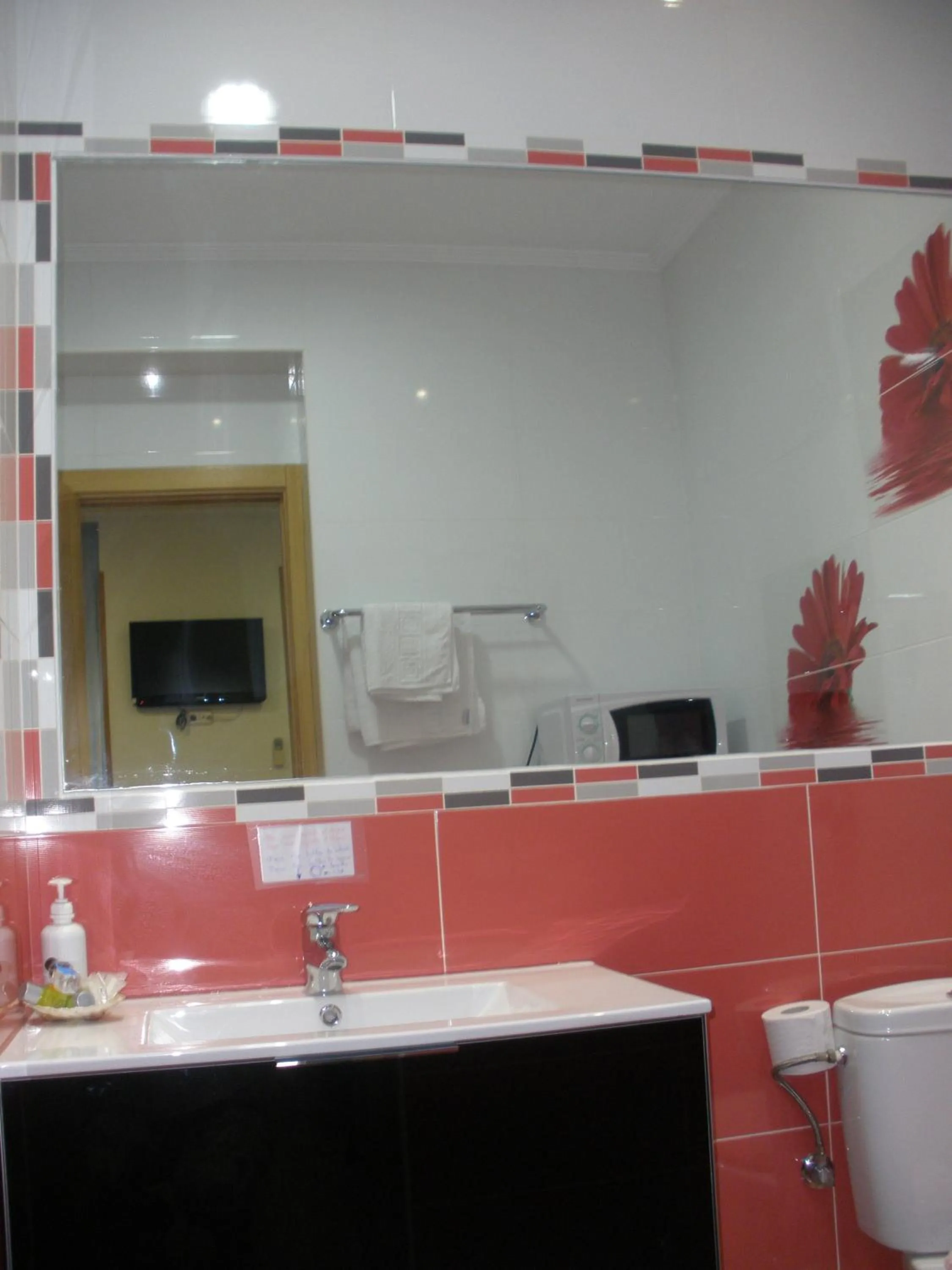 Toilet in Hostal del Pez Azul