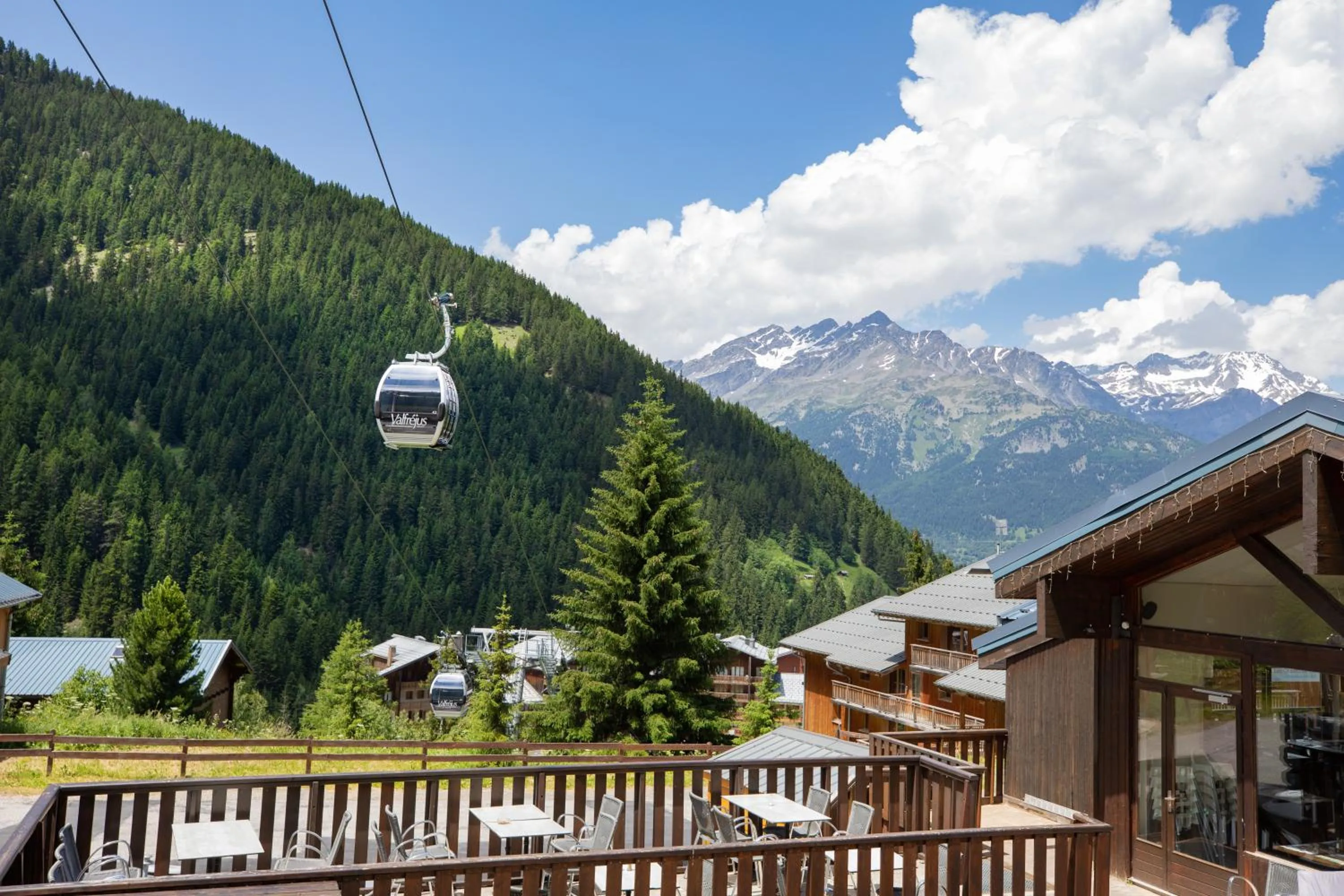 Balcony/Terrace in SOWELL Family Valfrejus