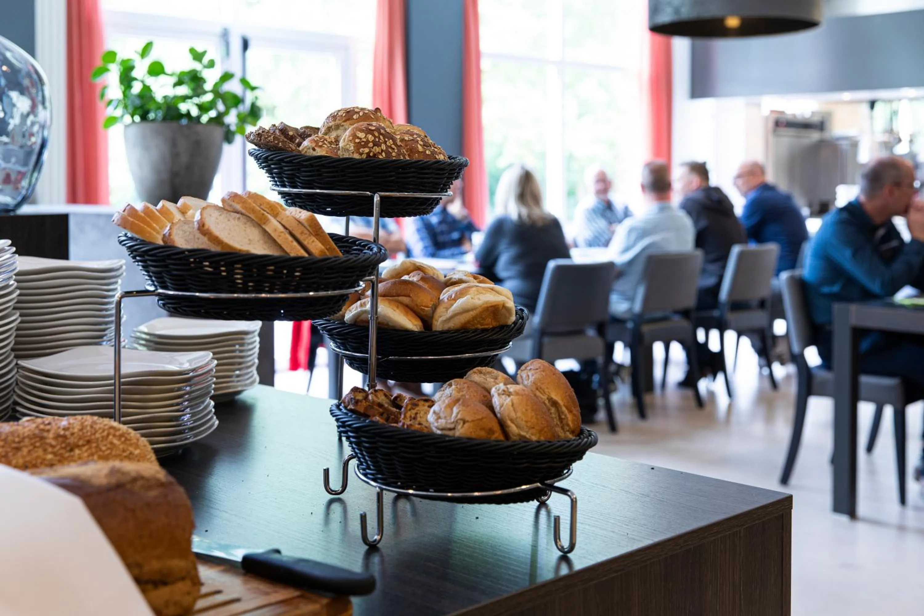 Continental breakfast in Hotel Spelderholt
