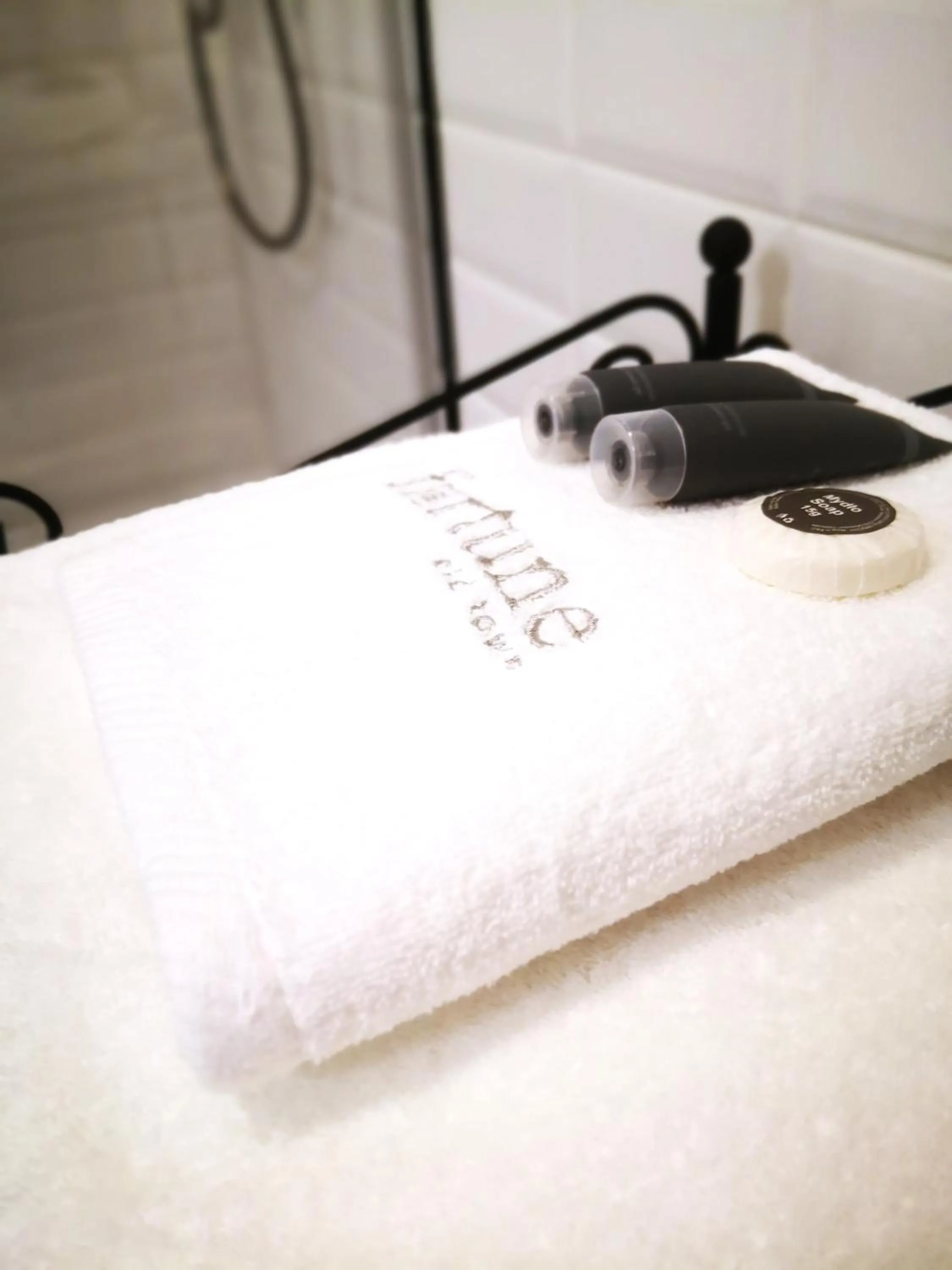 towels in Fortune Old Town boutique hotel