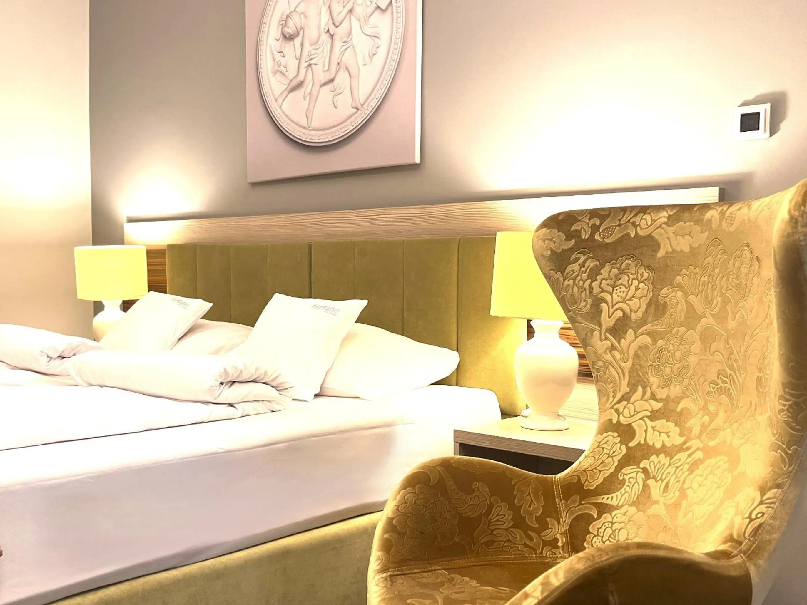 Bed in Fortune Old Town boutique hotel