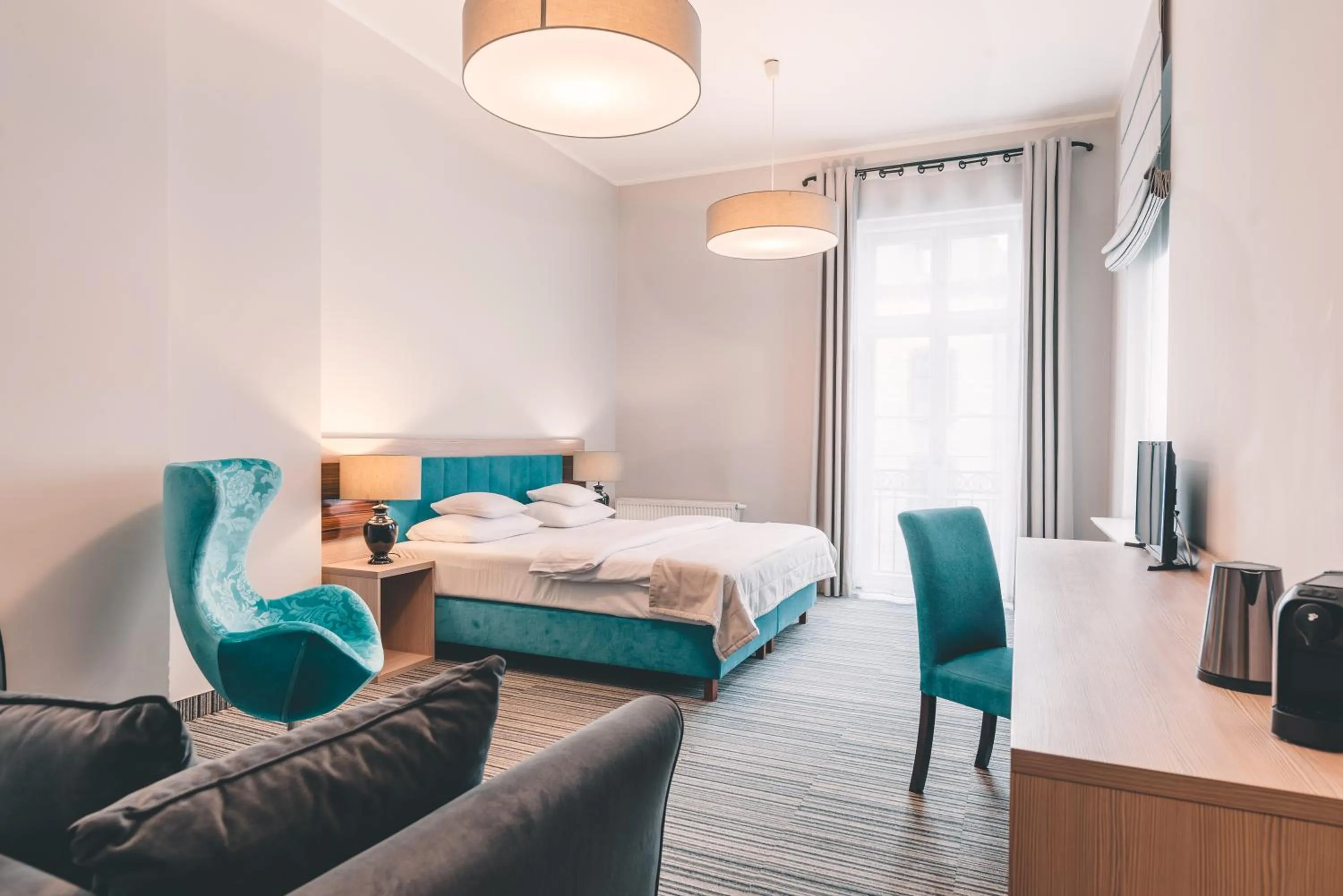 Bed in Fortune Old Town boutique hotel