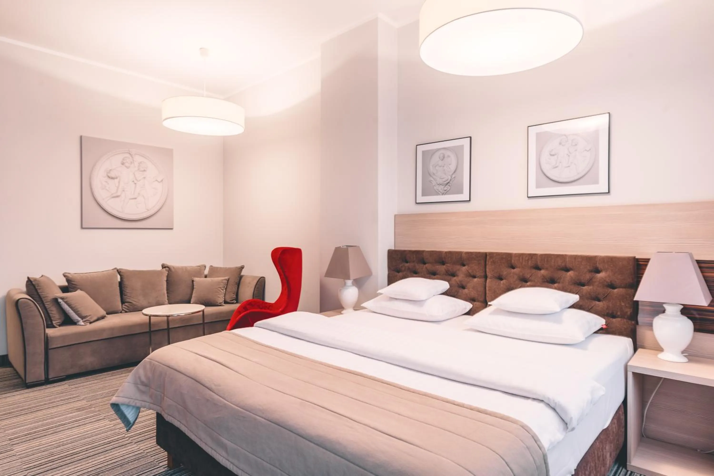 Bed in Fortune Old Town boutique hotel