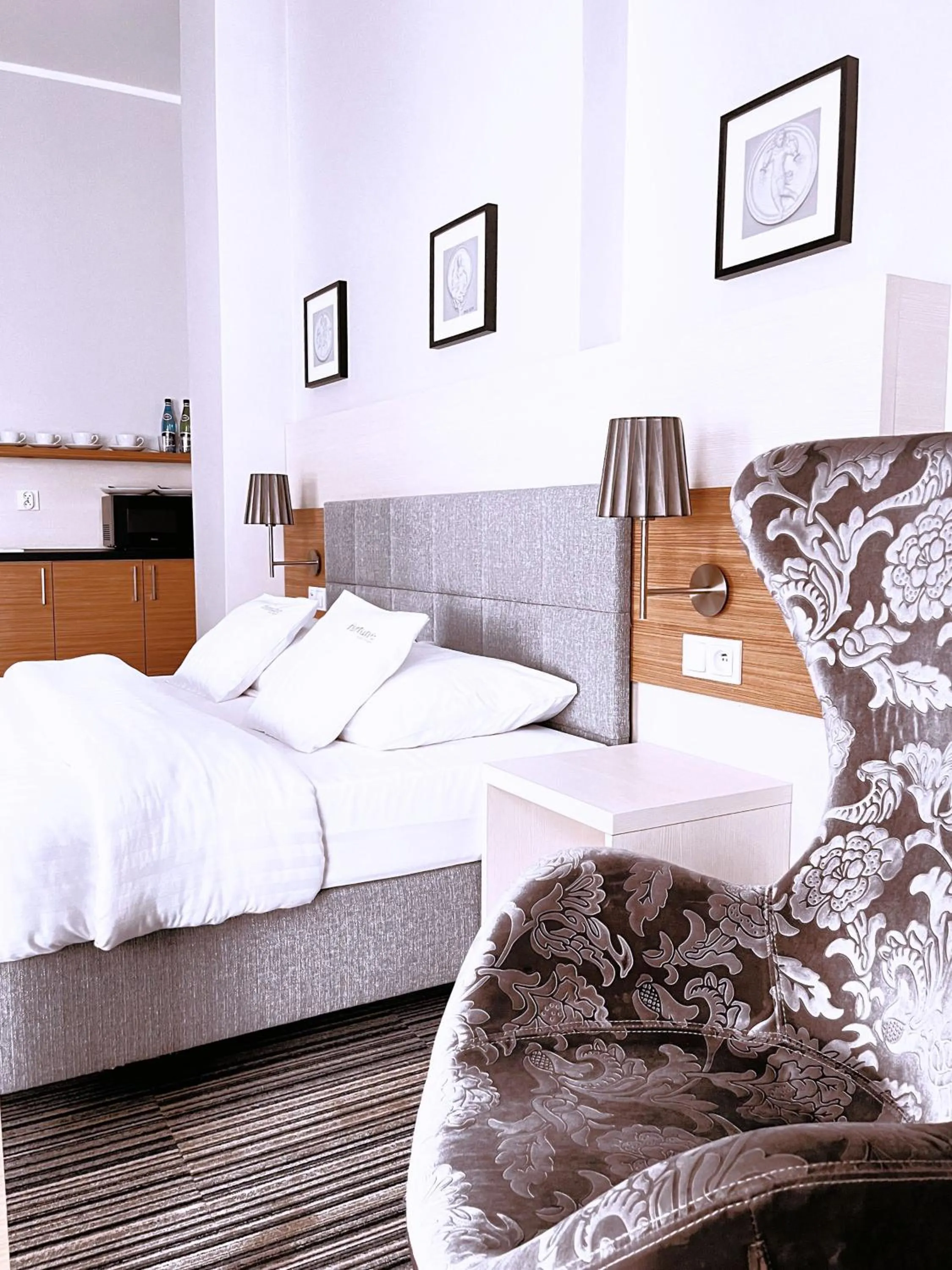 Bed in Fortune Old Town boutique hotel