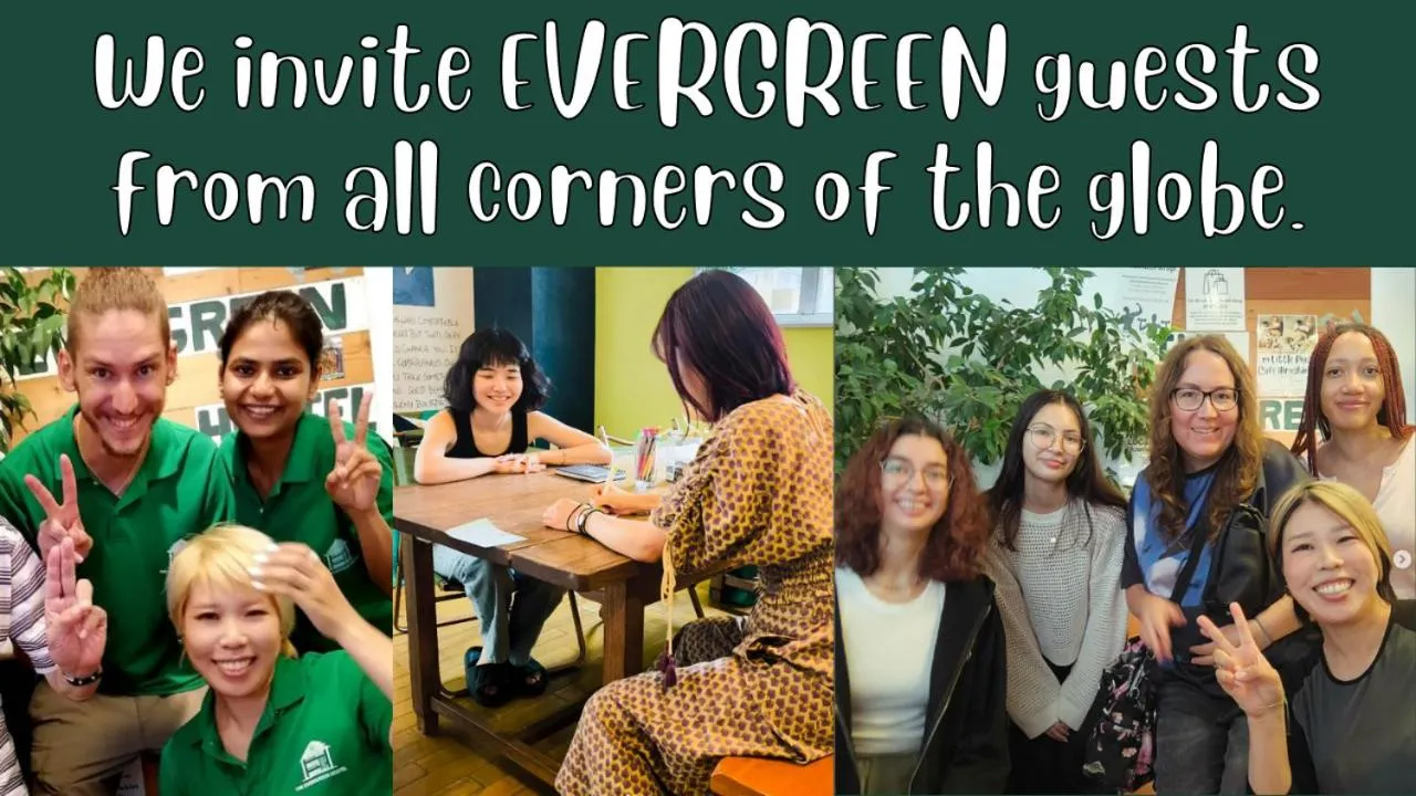 The Evergreen Hostel 長期ステイ歓迎 エバーグリーンホステル