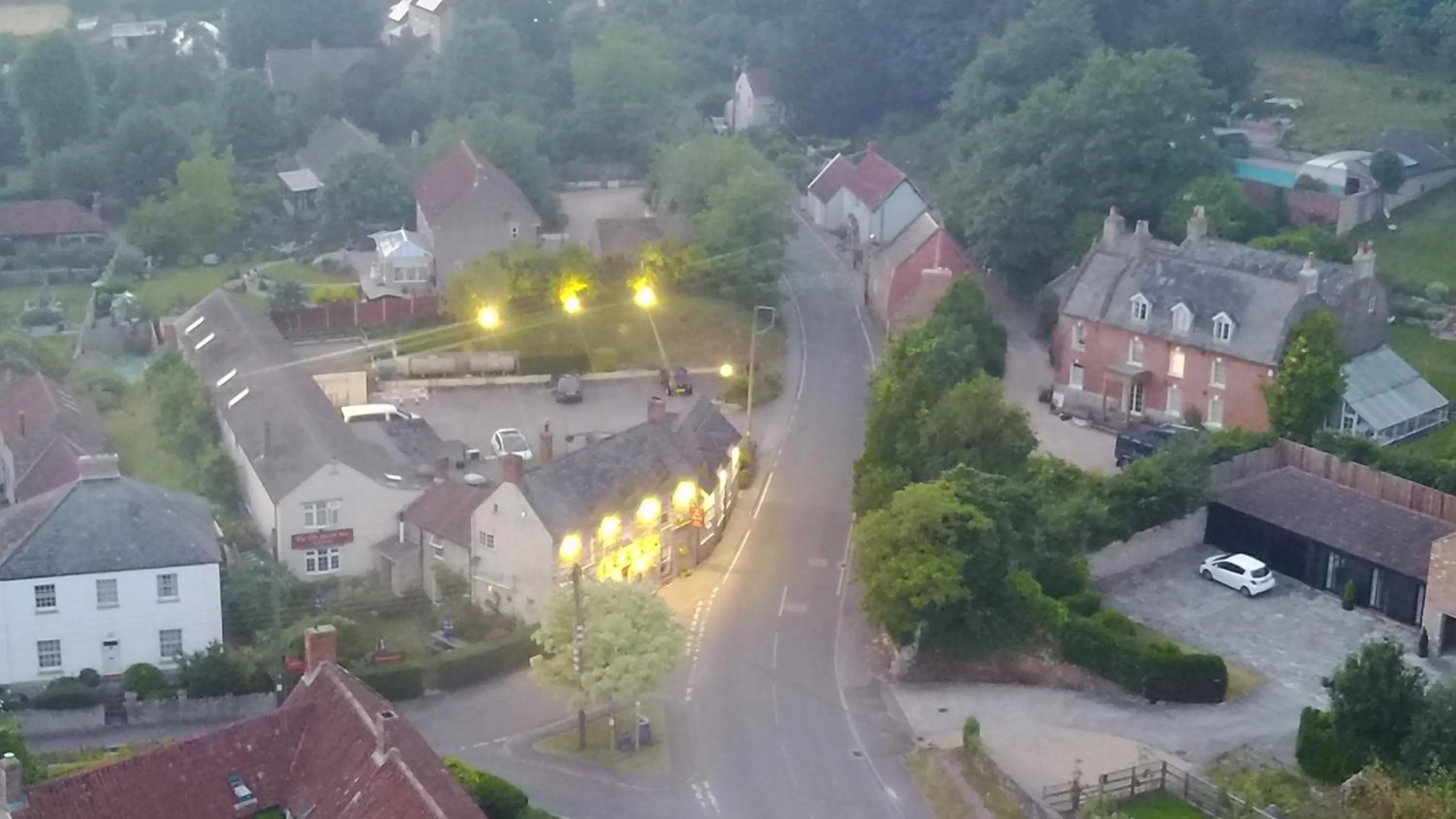 Bird's eye view in The Old Pound Inn
