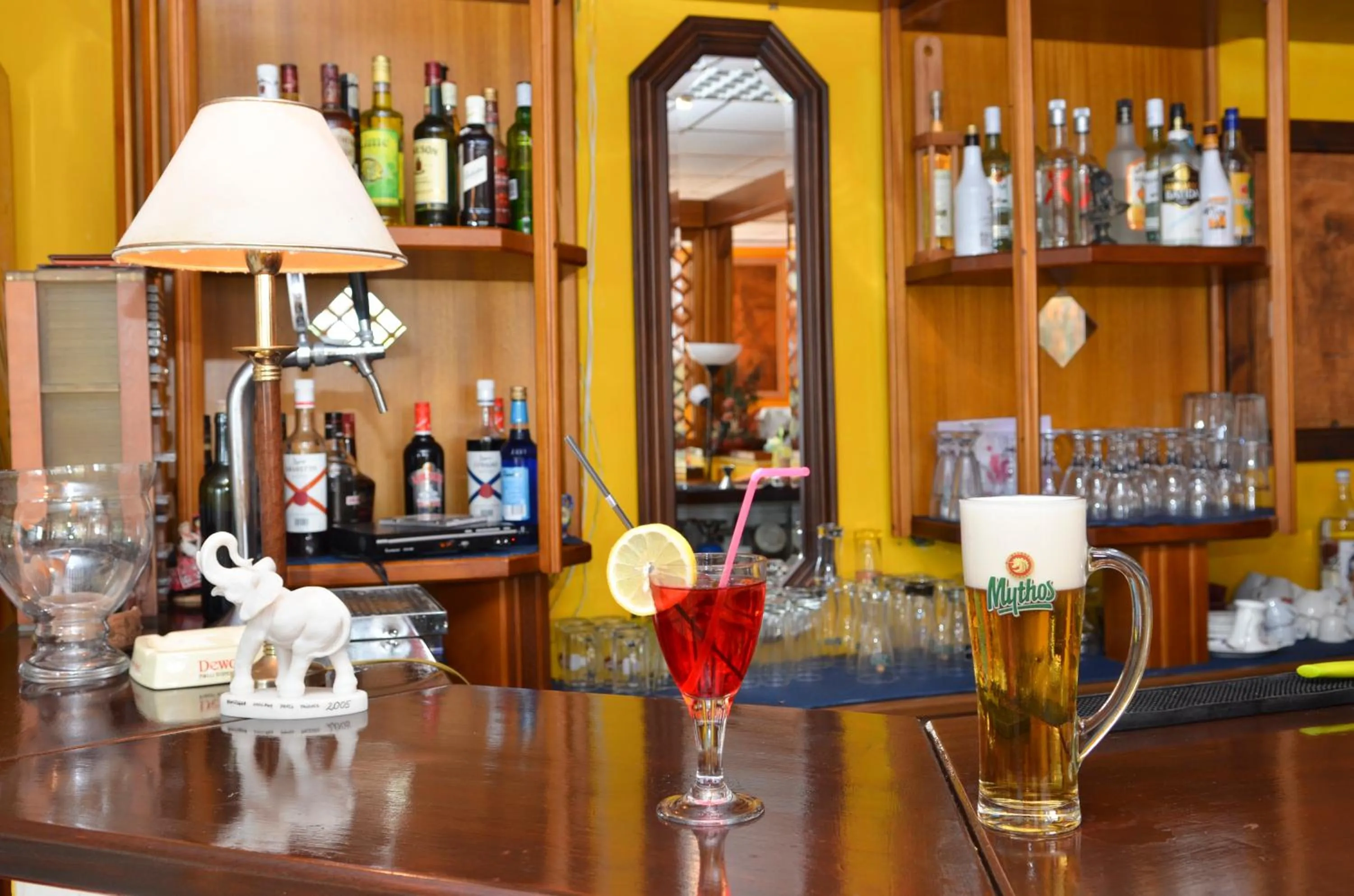 Alcoholic drinks in Astris Sun Hotel