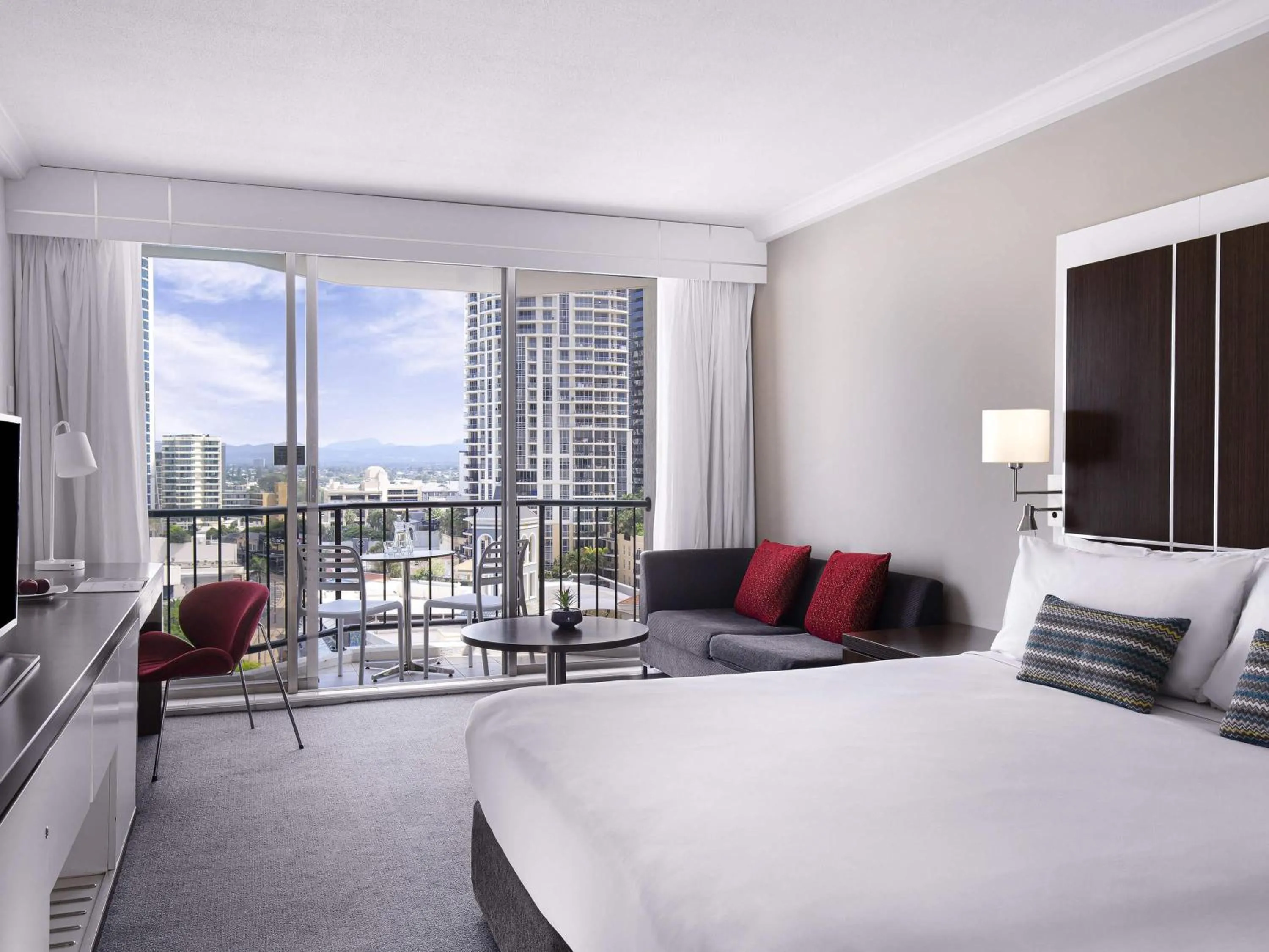 Bedroom, Bed in Mantra on View