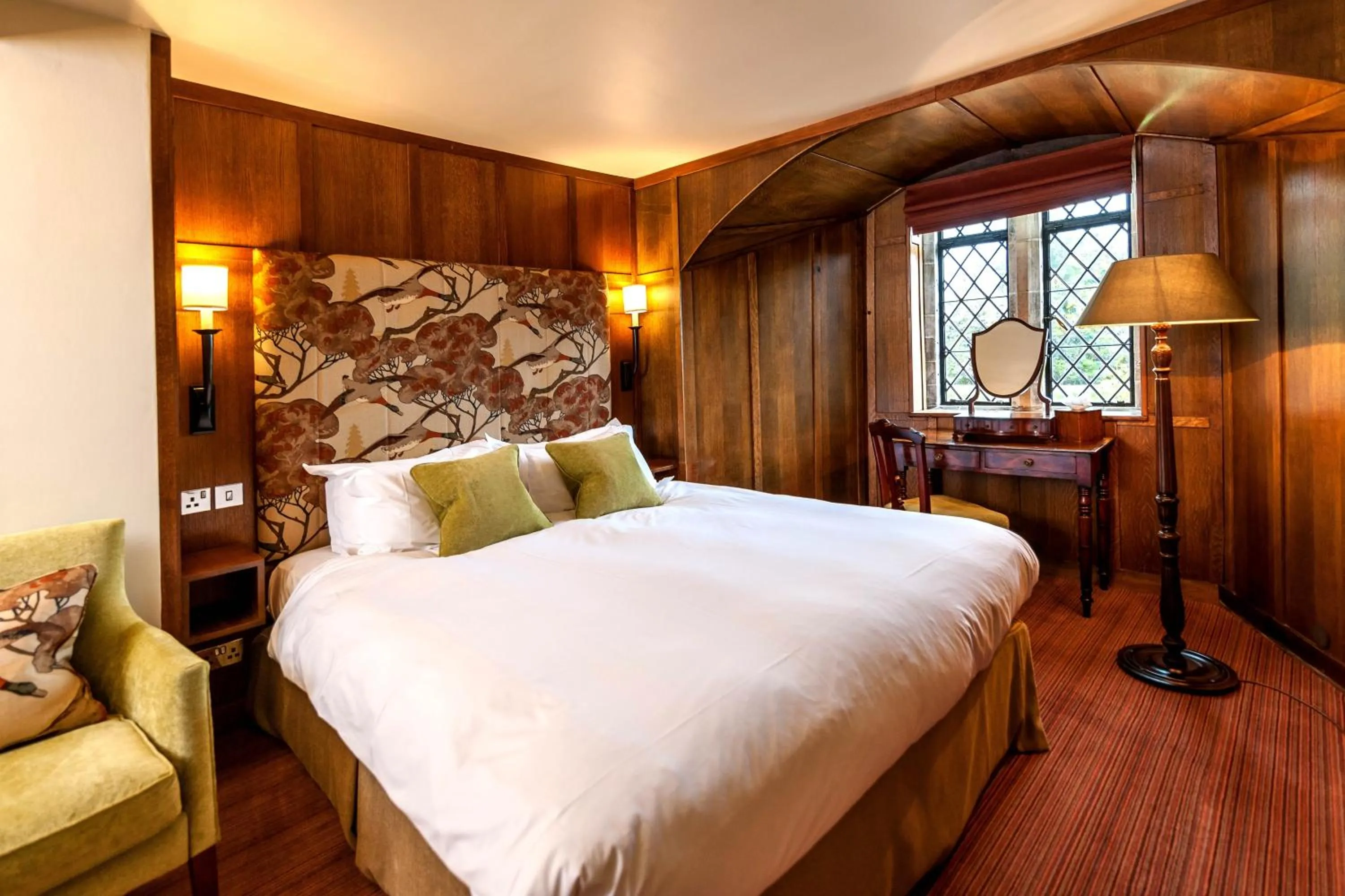 Bedroom, Bed in Amberley Castle- A Relais & Chateaux Hotel