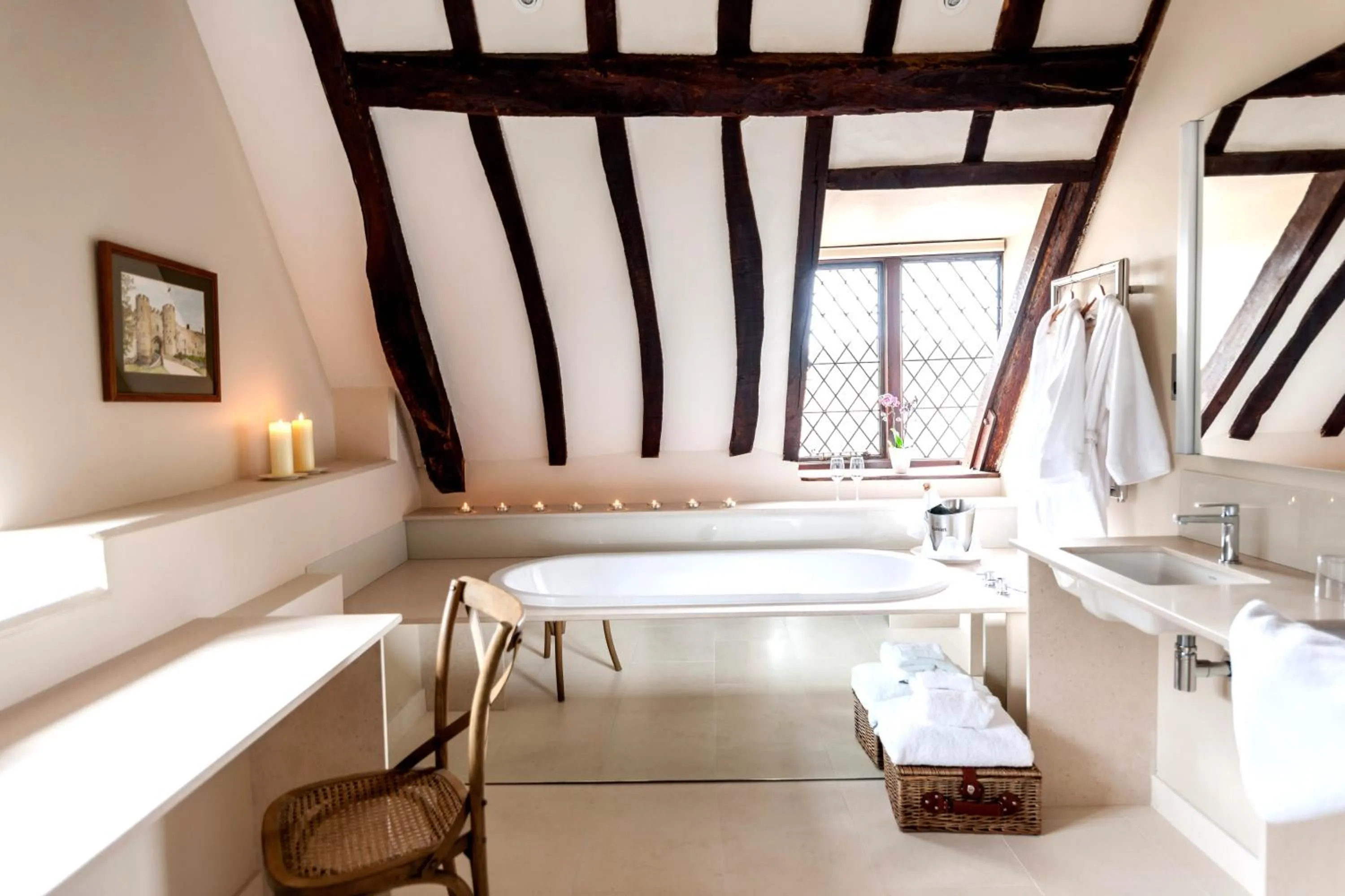 Day, Bed in Amberley Castle- A Relais & Chateaux Hotel