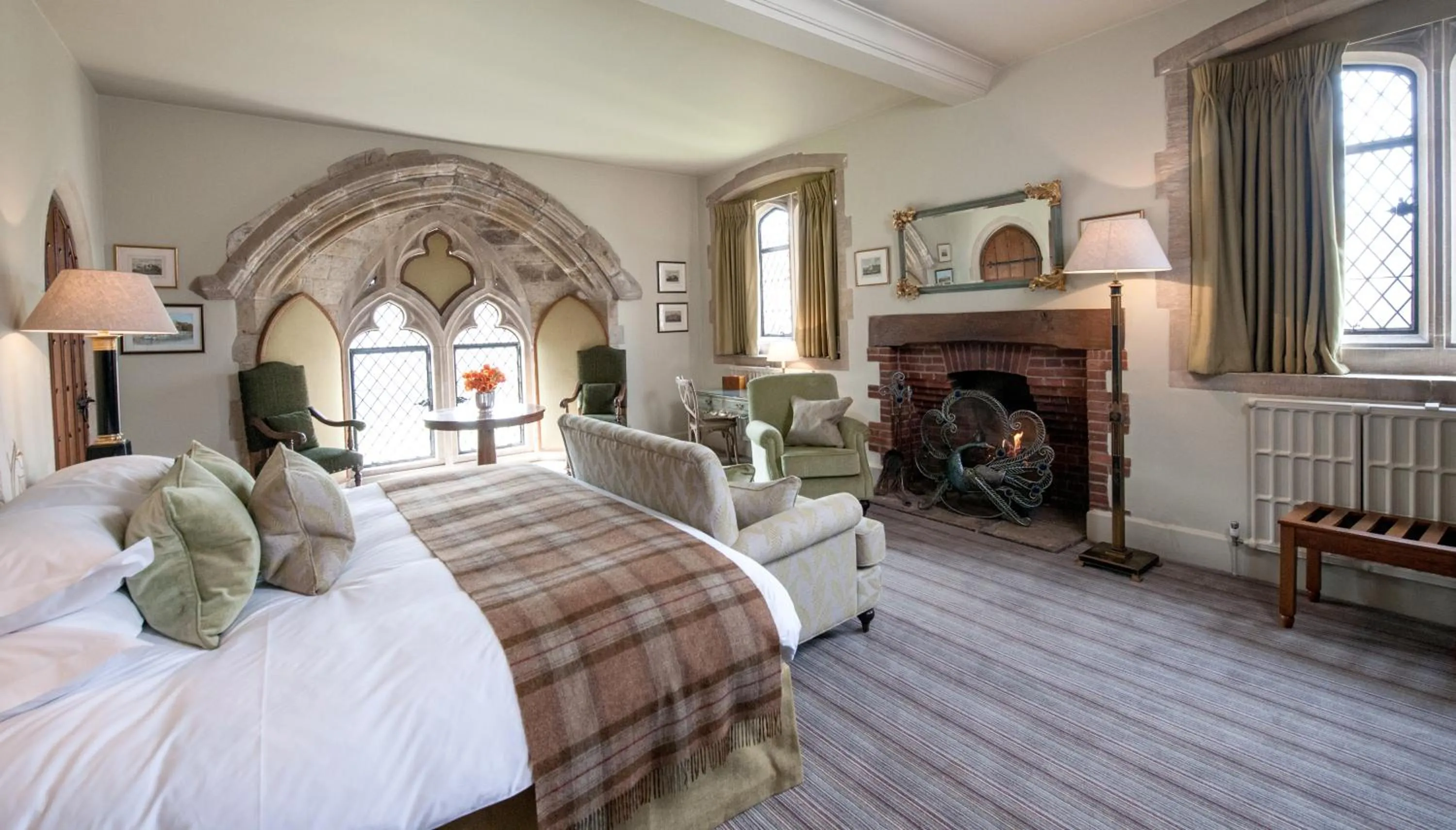 Day, Bed in Amberley Castle- A Relais & Chateaux Hotel