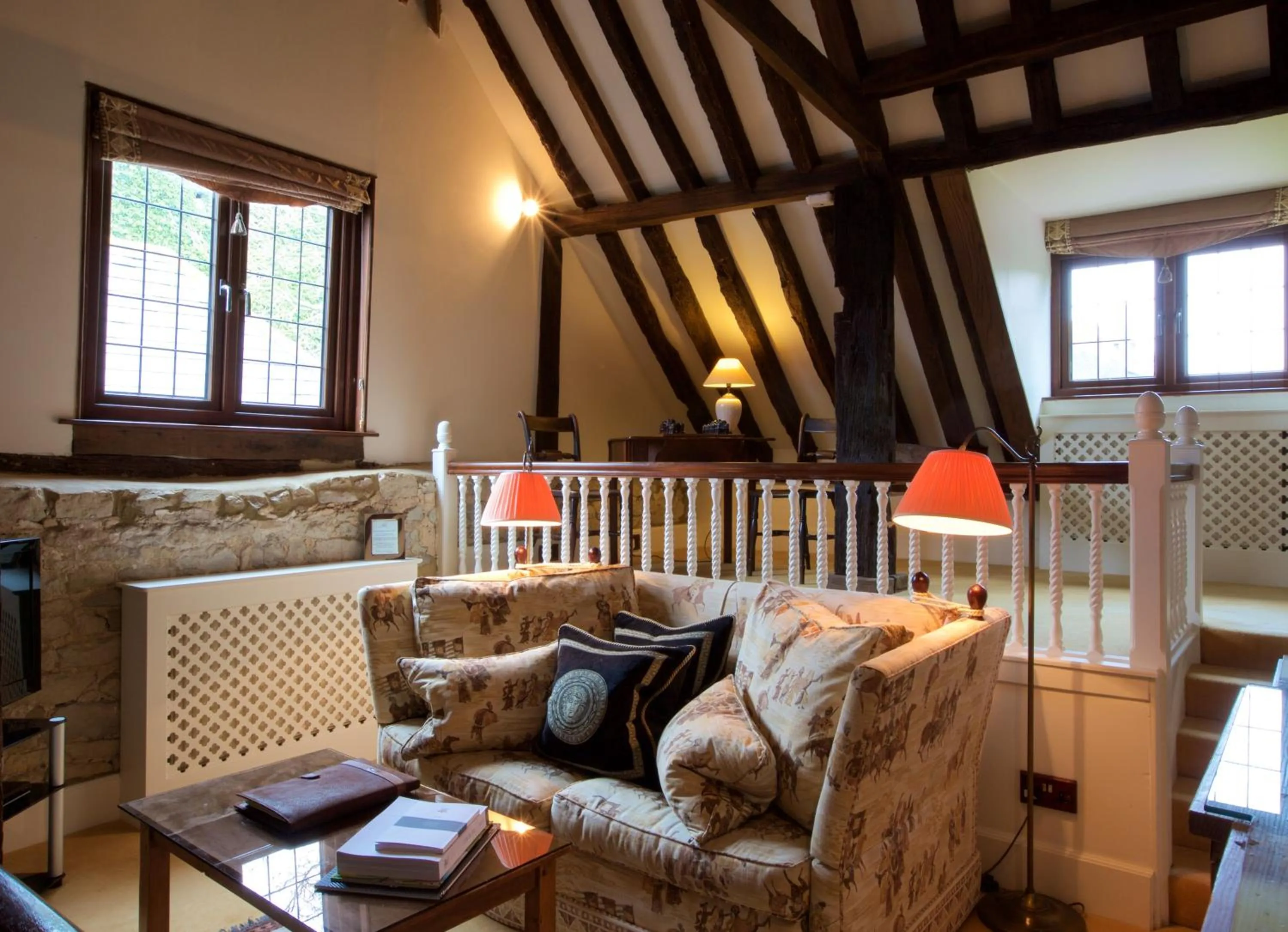 Living room in Amberley Castle- A Relais & Chateaux Hotel