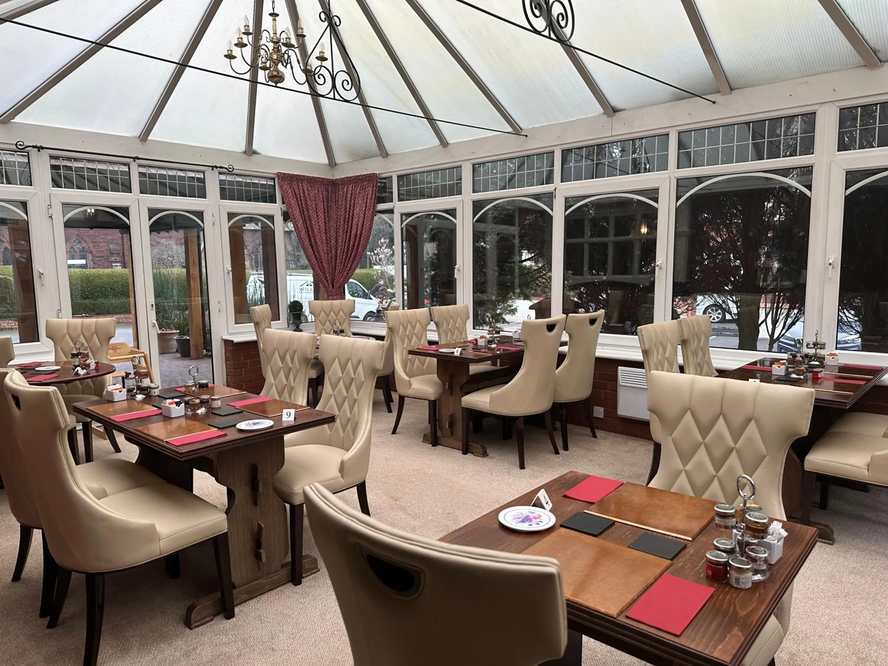 Dining area in The Chester Court Hotel