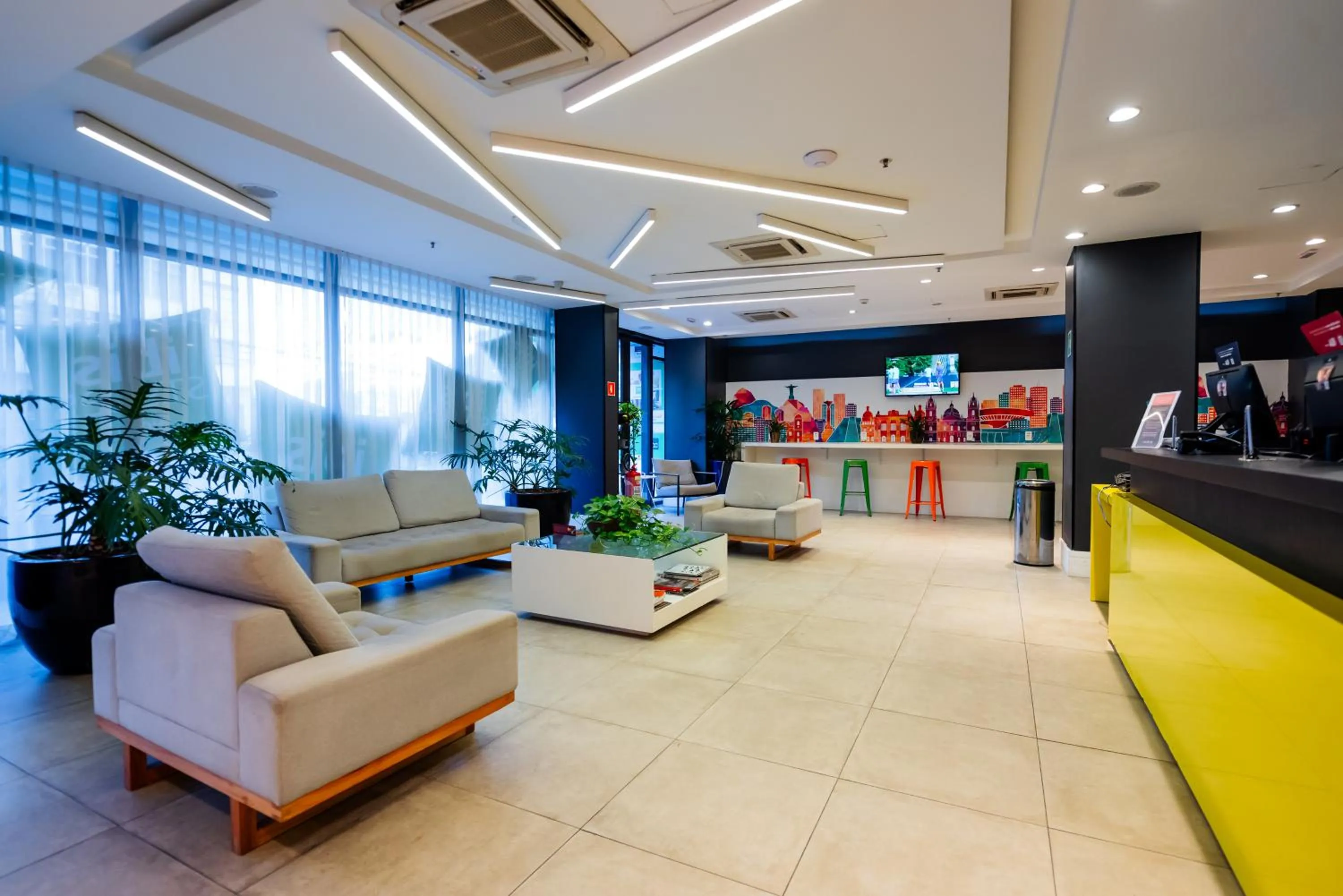 Lobby or reception in ibis Styles Rio de Janeiro Botafogo