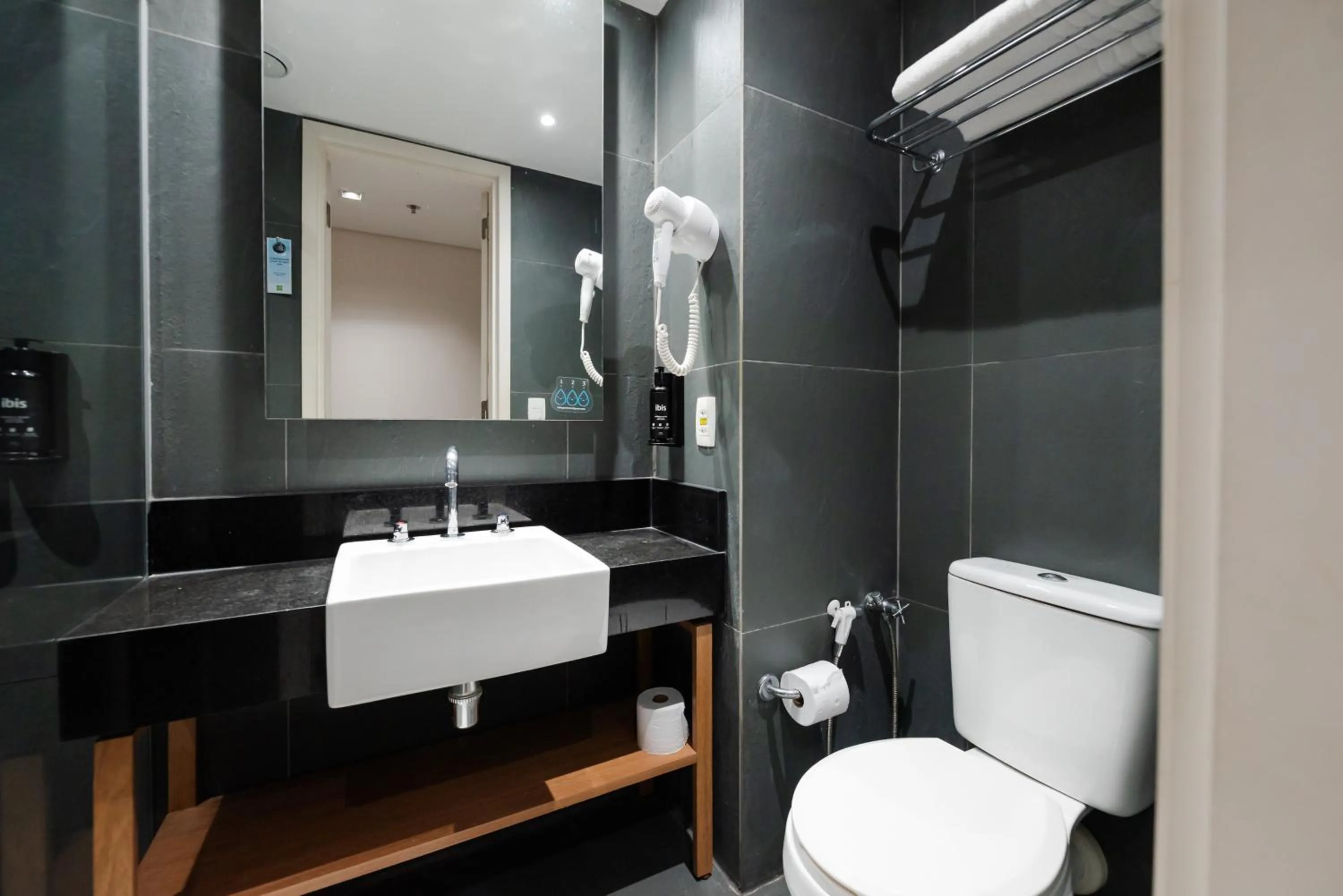 Bathroom in ibis Styles Rio de Janeiro Botafogo