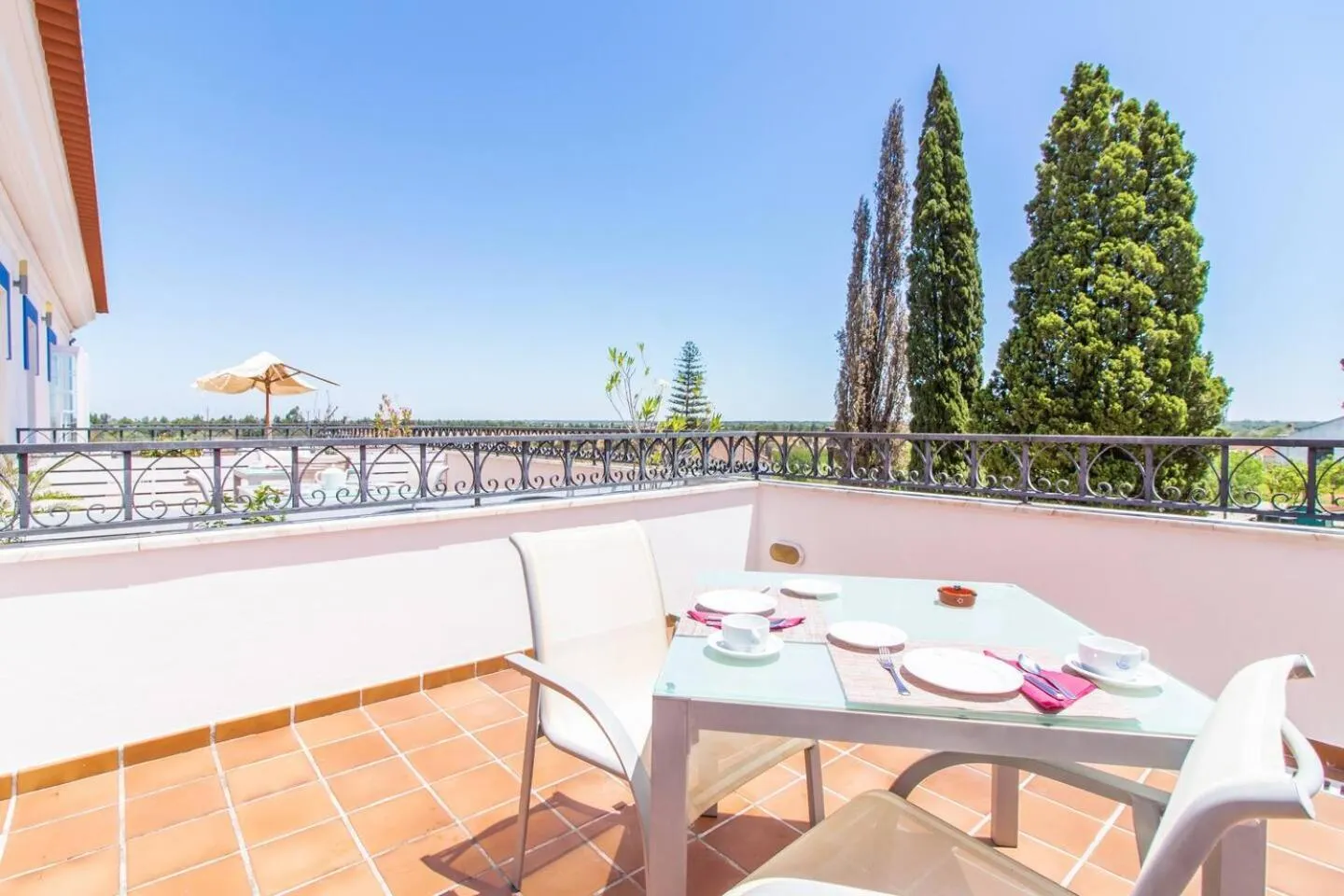 Balcony/Terrace in HOTEL LOUSAL Grandola