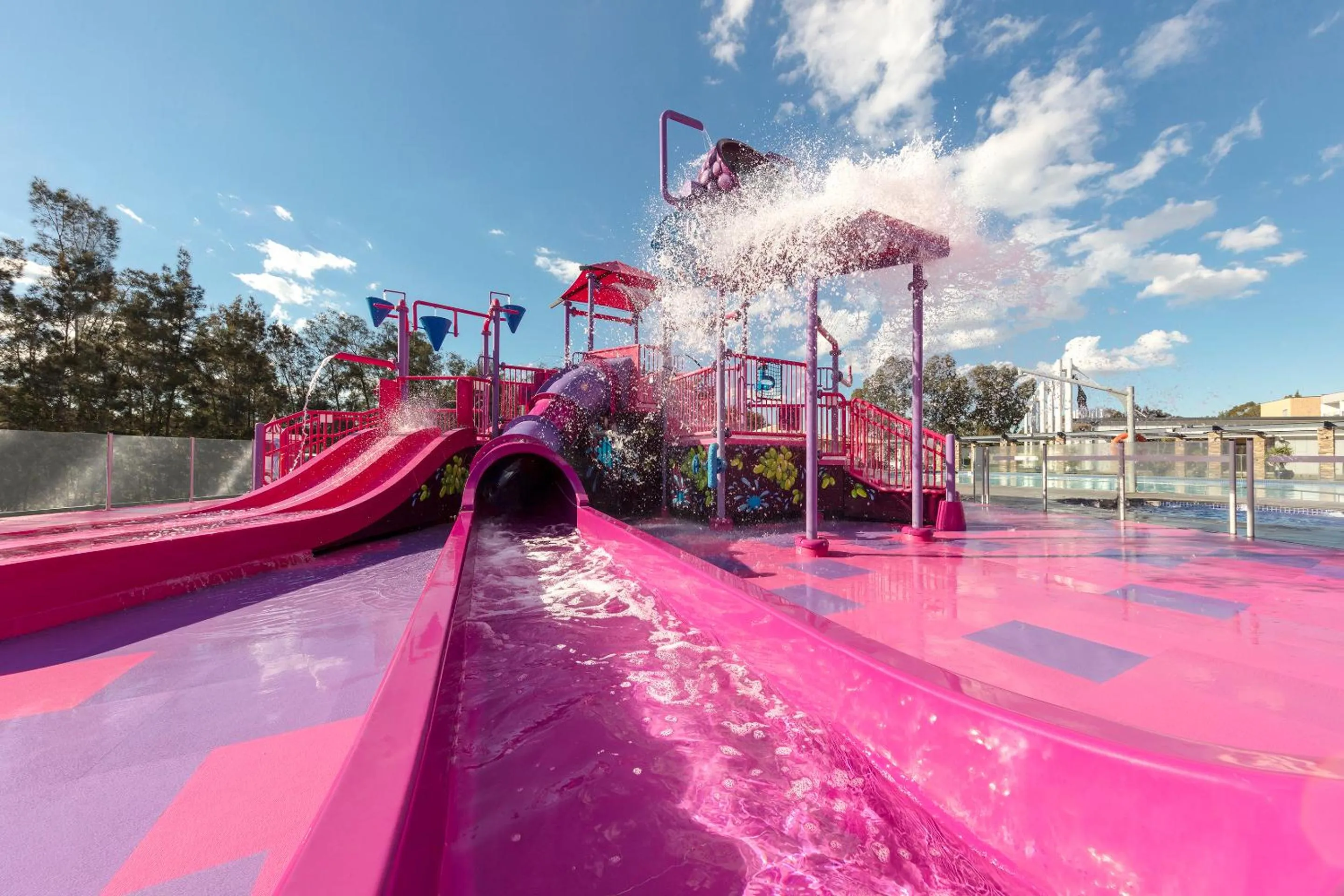 Aqua park in Rydges Resort Hunter Valley