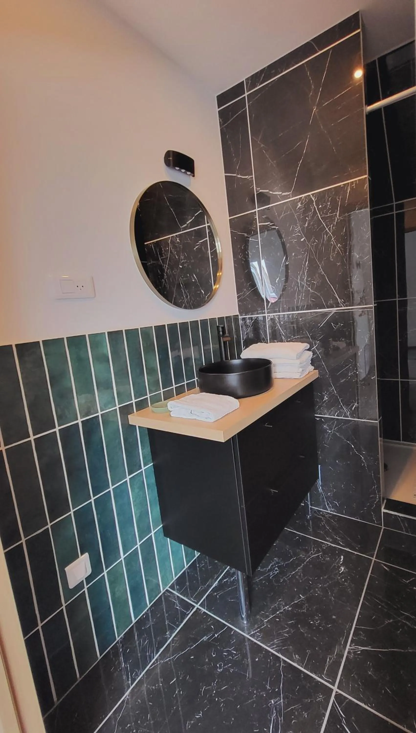 Bathroom in La marine D'opale