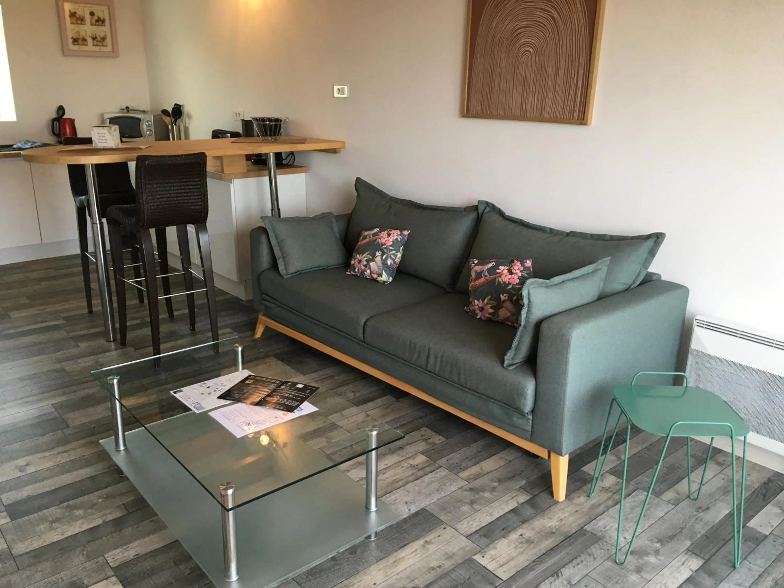 Living room in La marine D'opale