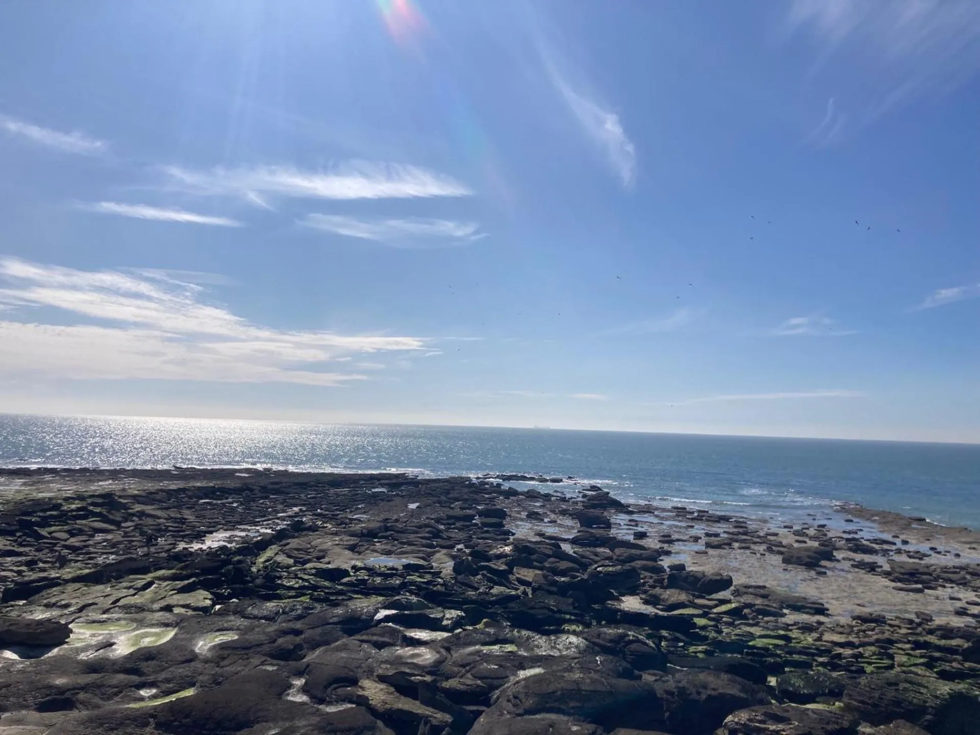 Natural landscape in La marine D'opale