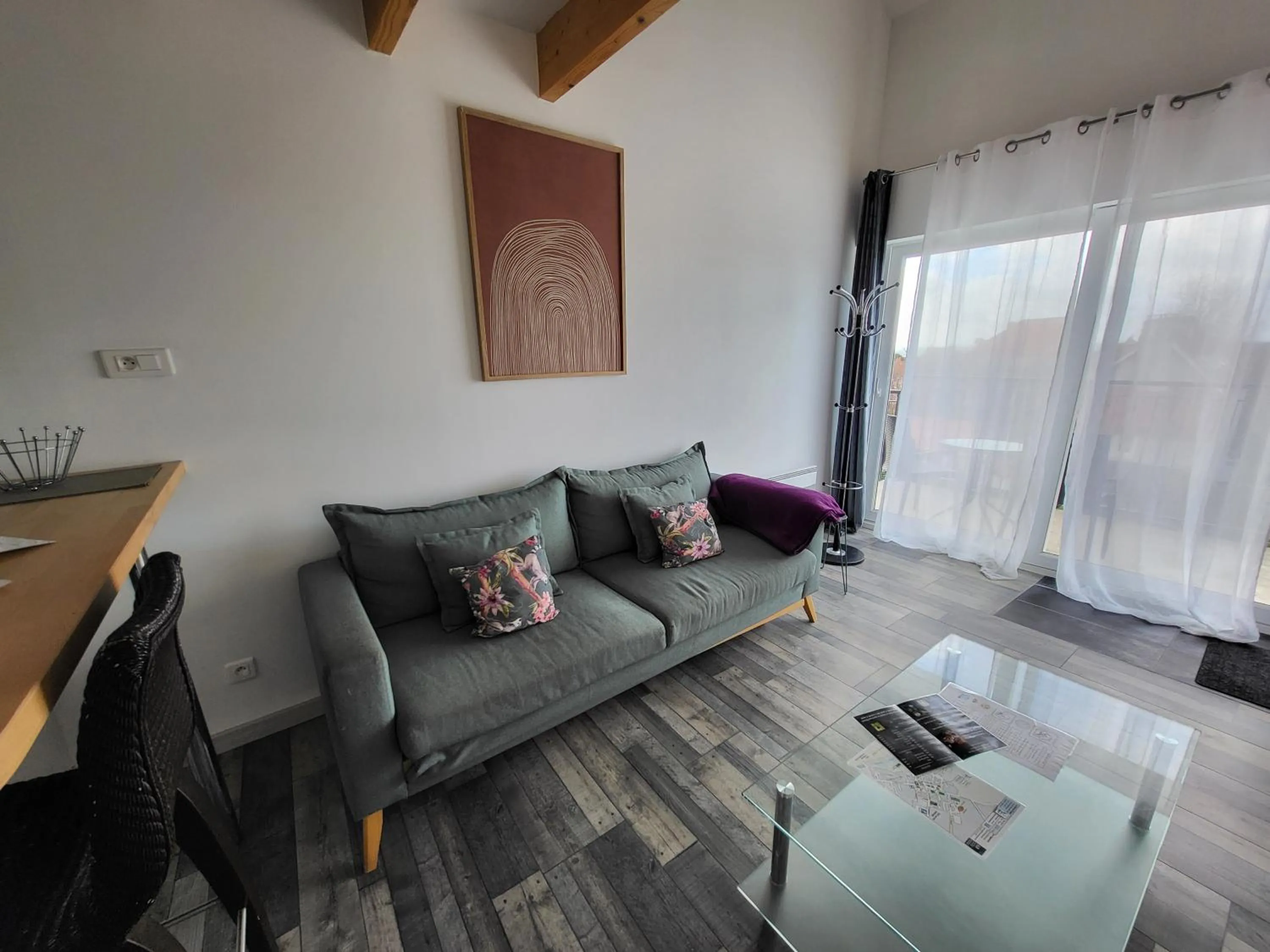 Living room in La marine D'opale