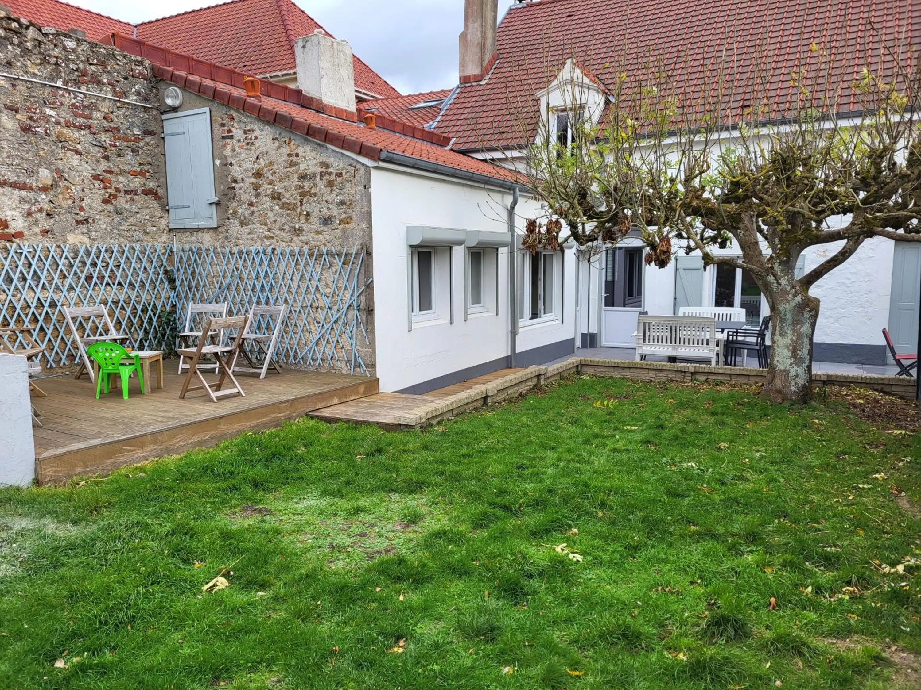 Garden in La marine D'opale